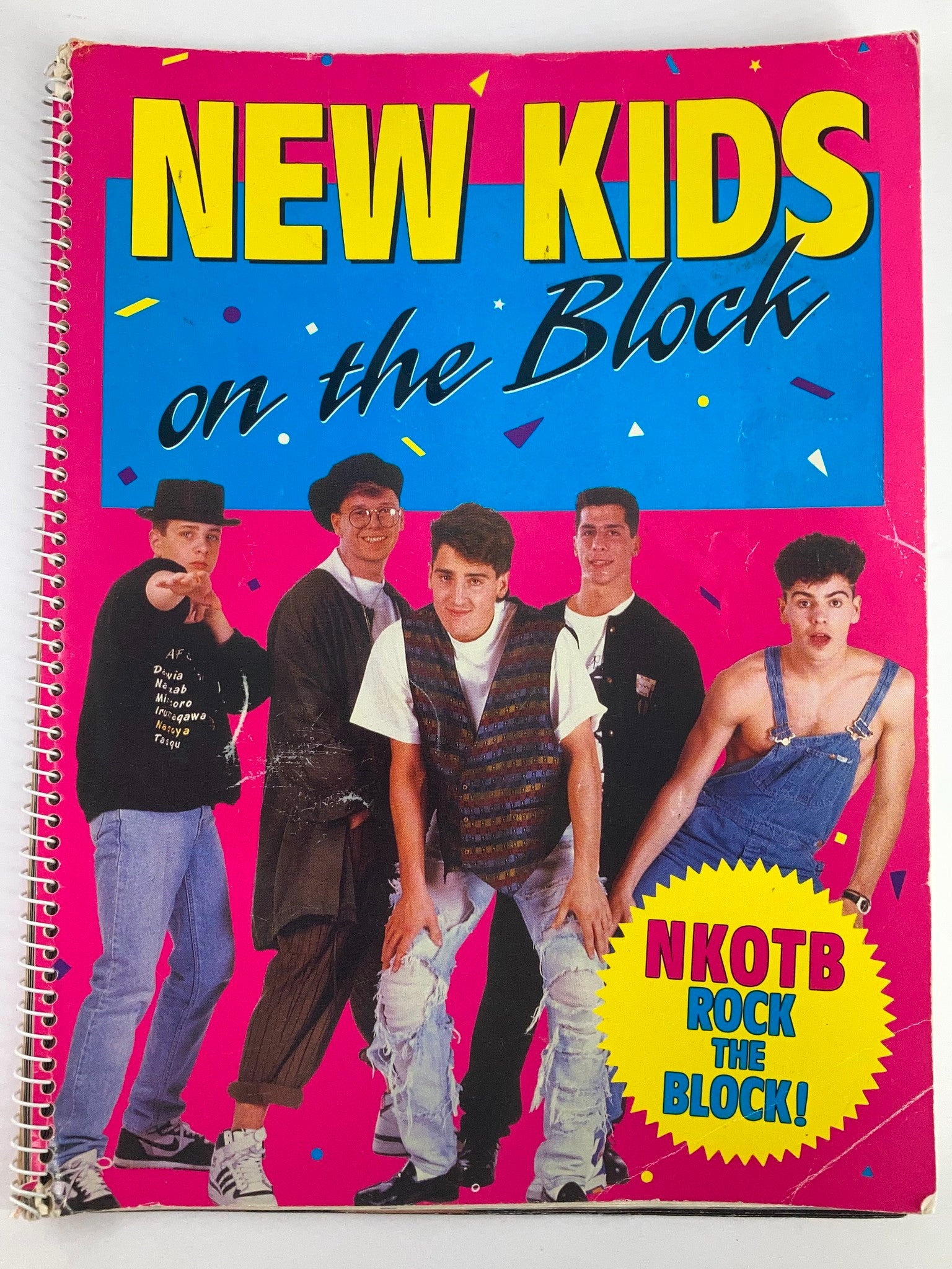 1990 Publications International, Ltd. Presents New Kids On The Block