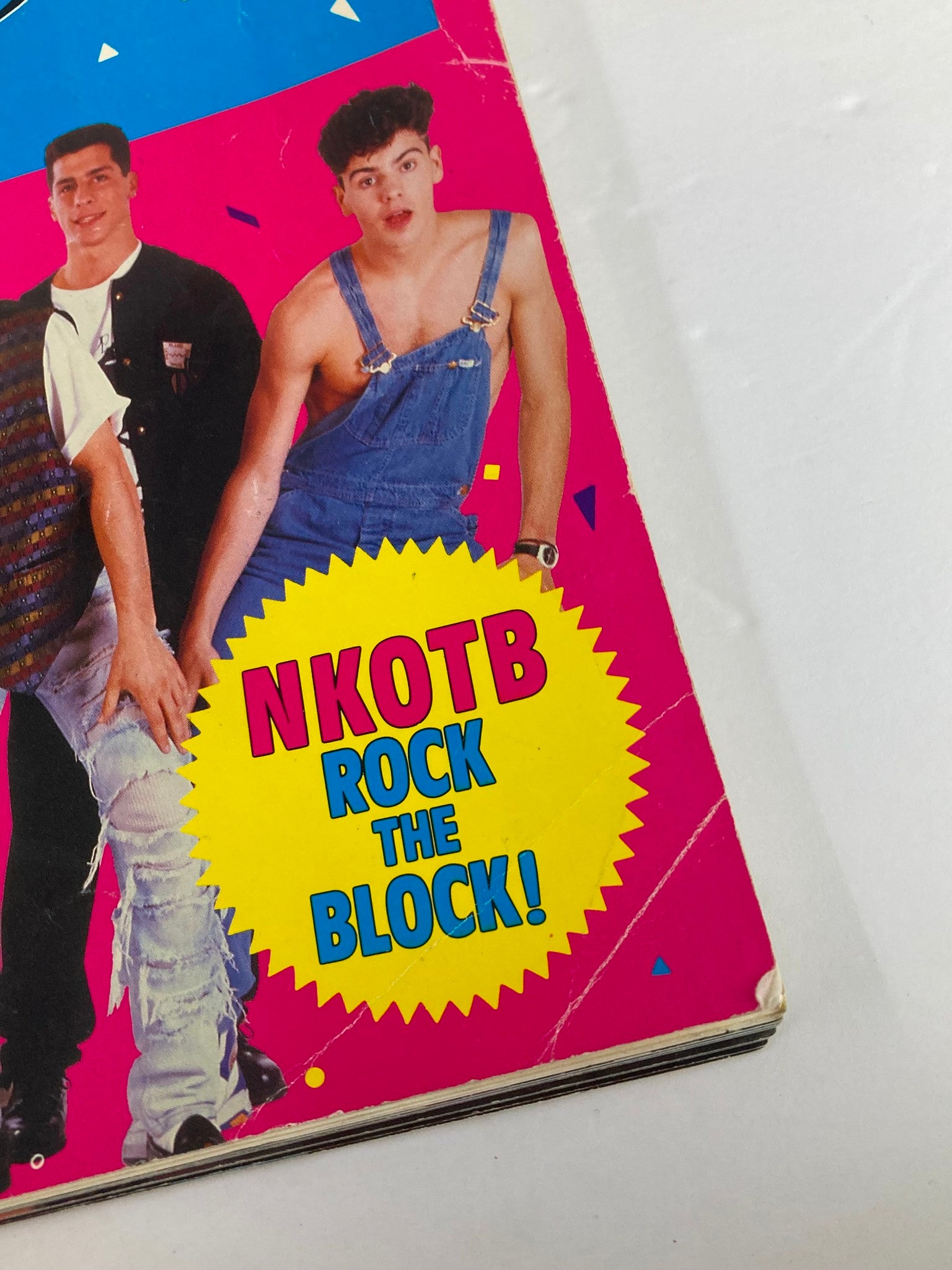 New Kids On The Block 1990 Vintage Magazine