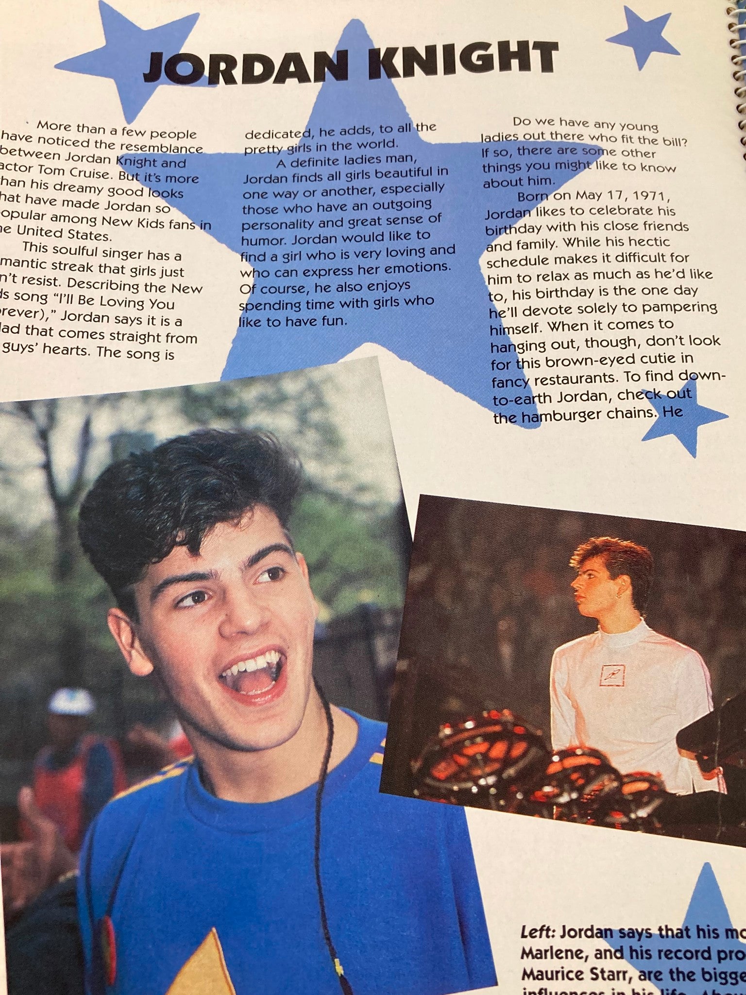 1990 Publications International, Ltd. Presents New Kids On The Block