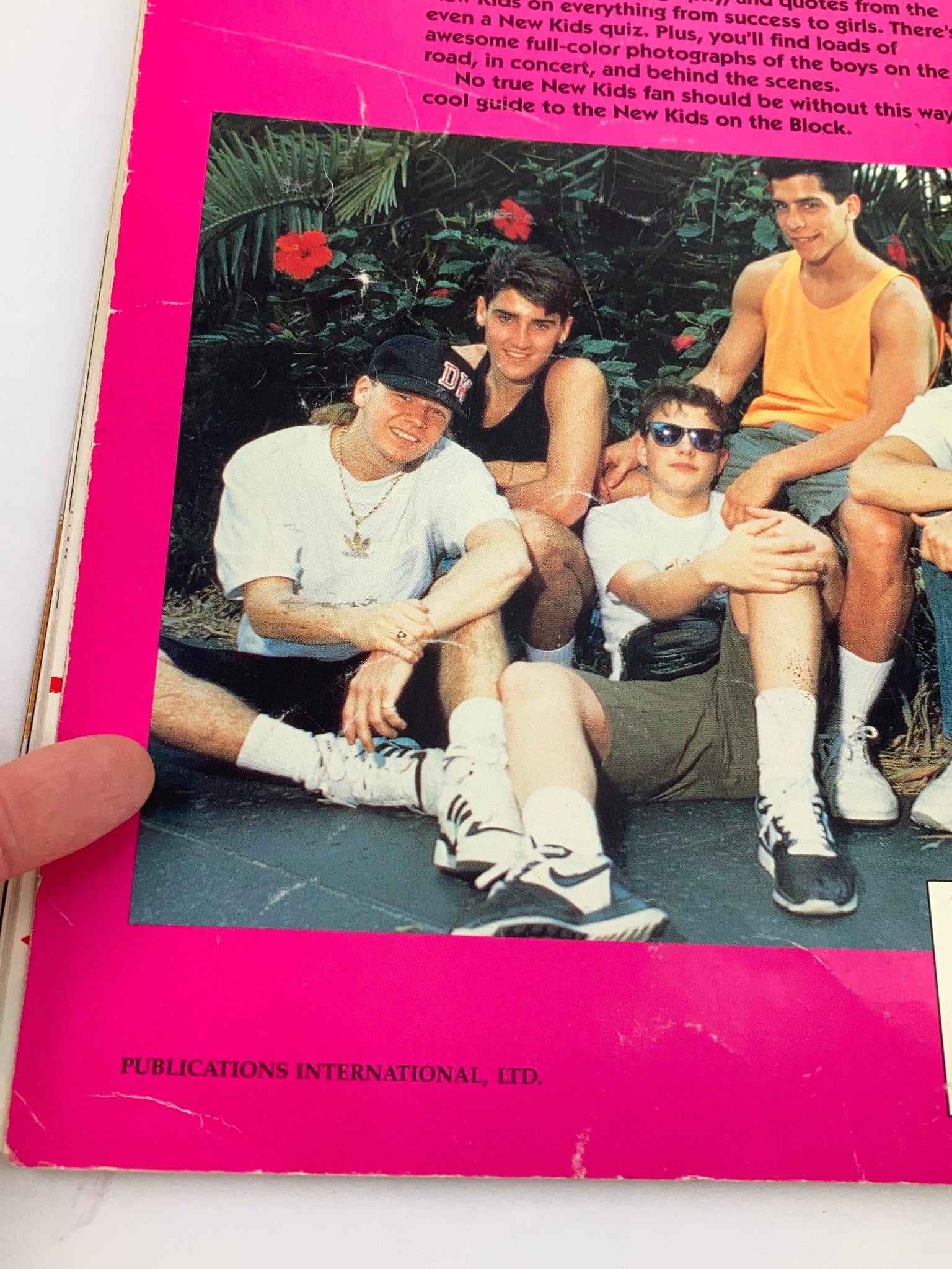 1990 Publications International, Ltd. Presents New Kids On The Block