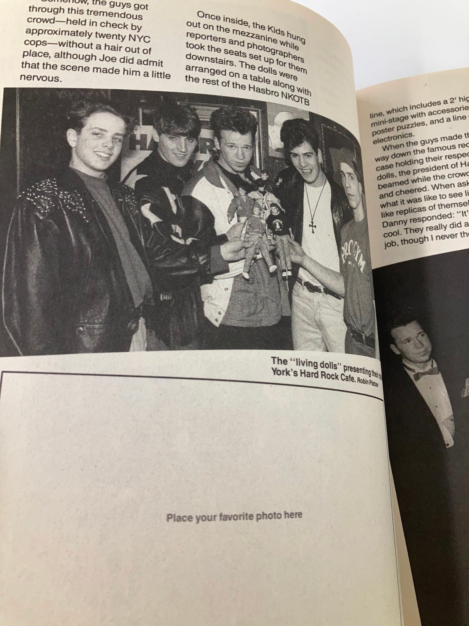 1990 New Kids on The Block Scrapbook by Anne M. Raso