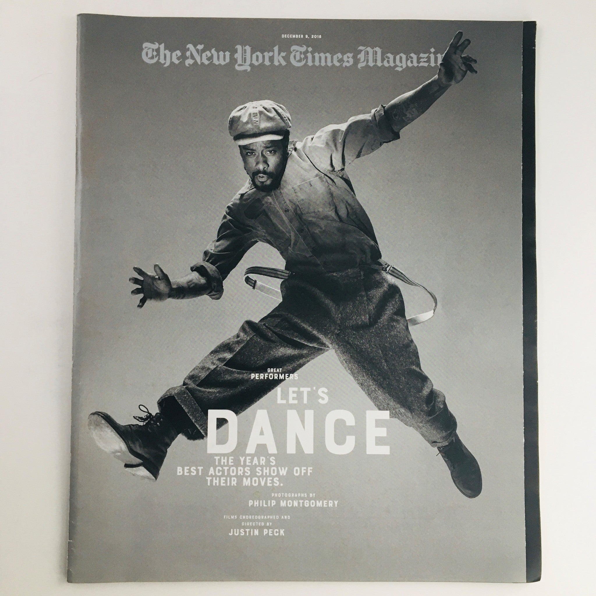 The New York Times Magazine December 9 2018 Justin Peck Performs "Let's Dance"