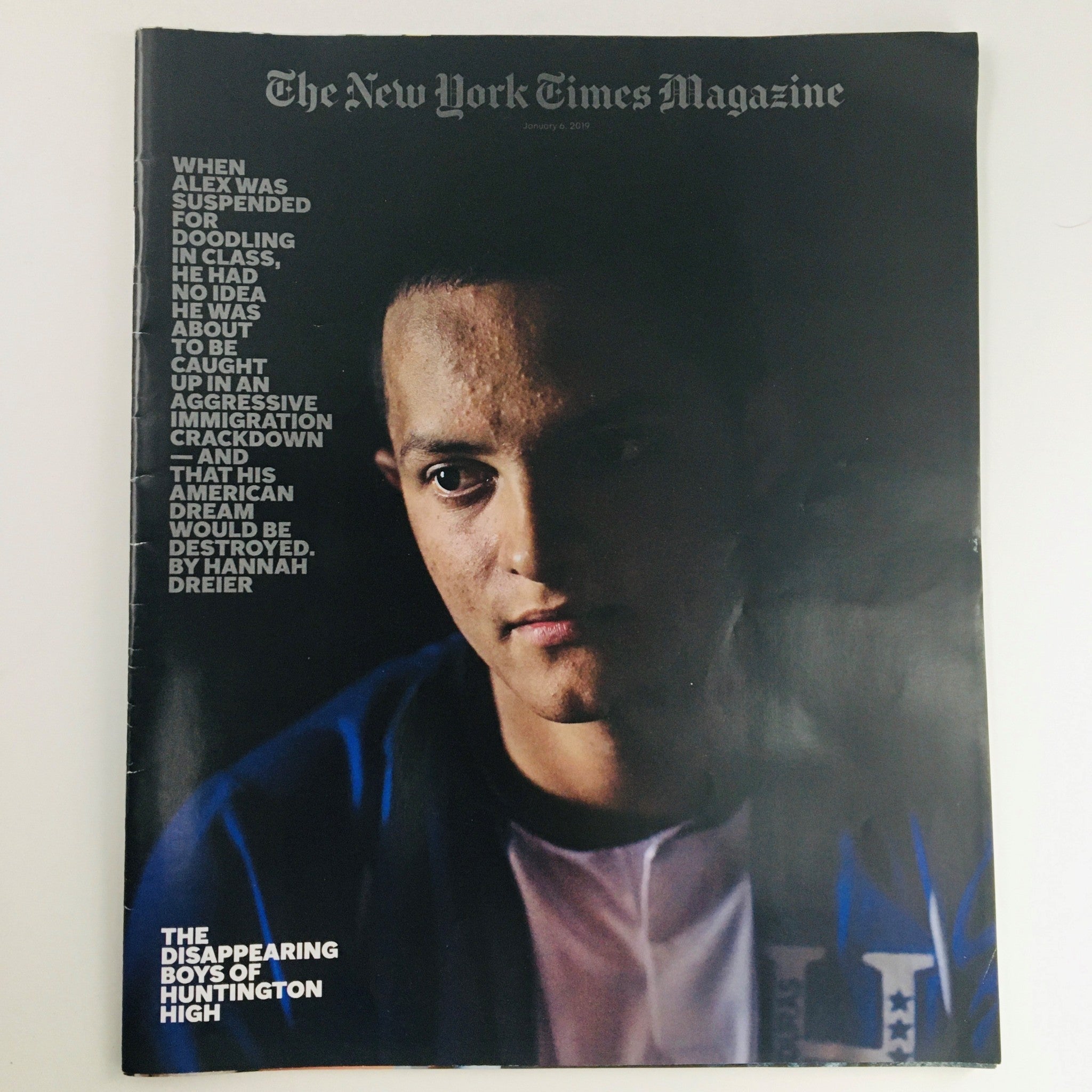 The New York Times Magazine January 6 2019 Disappearing Boys of Huntington High