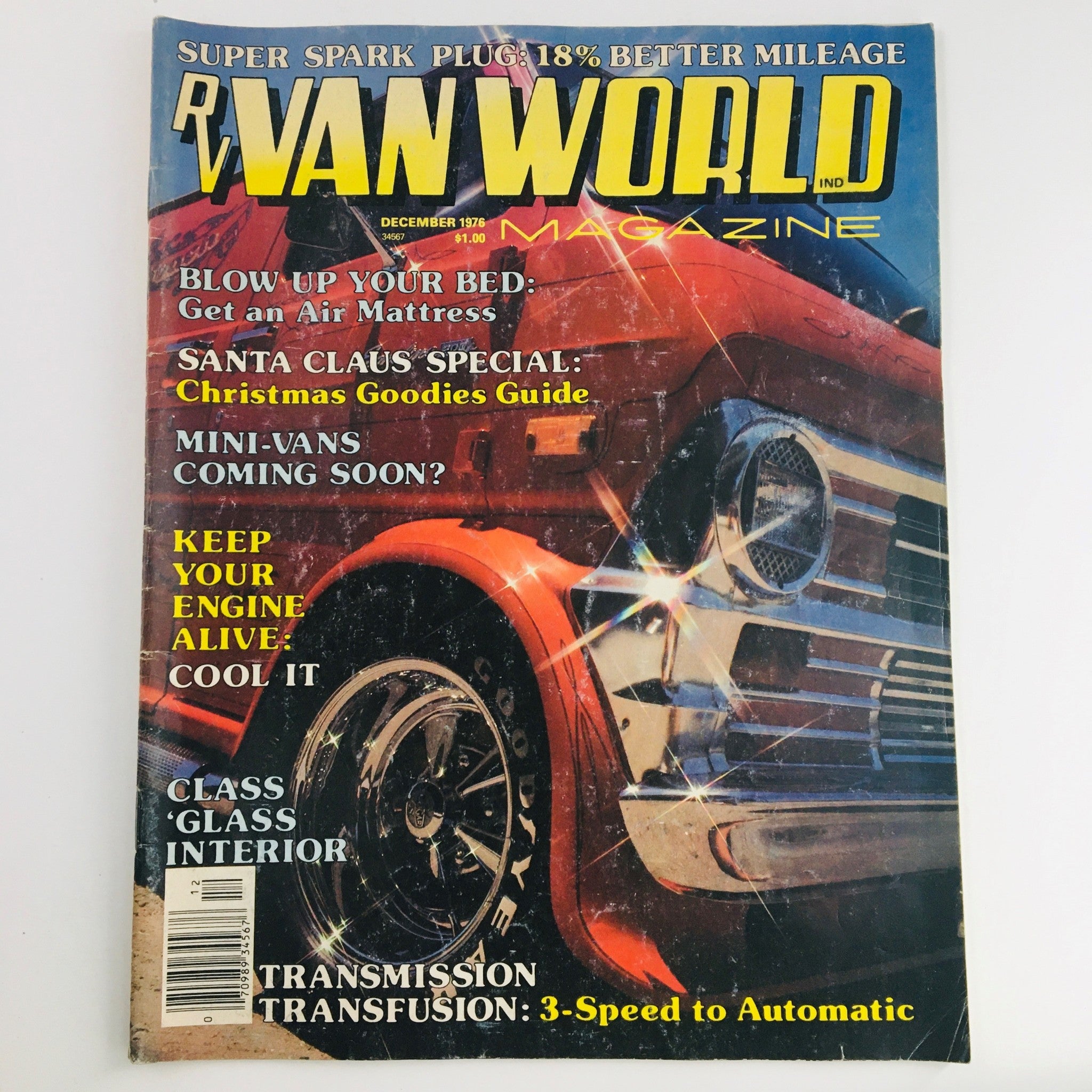 Van World Magazine December 1976 Transmission Transfusion 3-Speed to Automatic