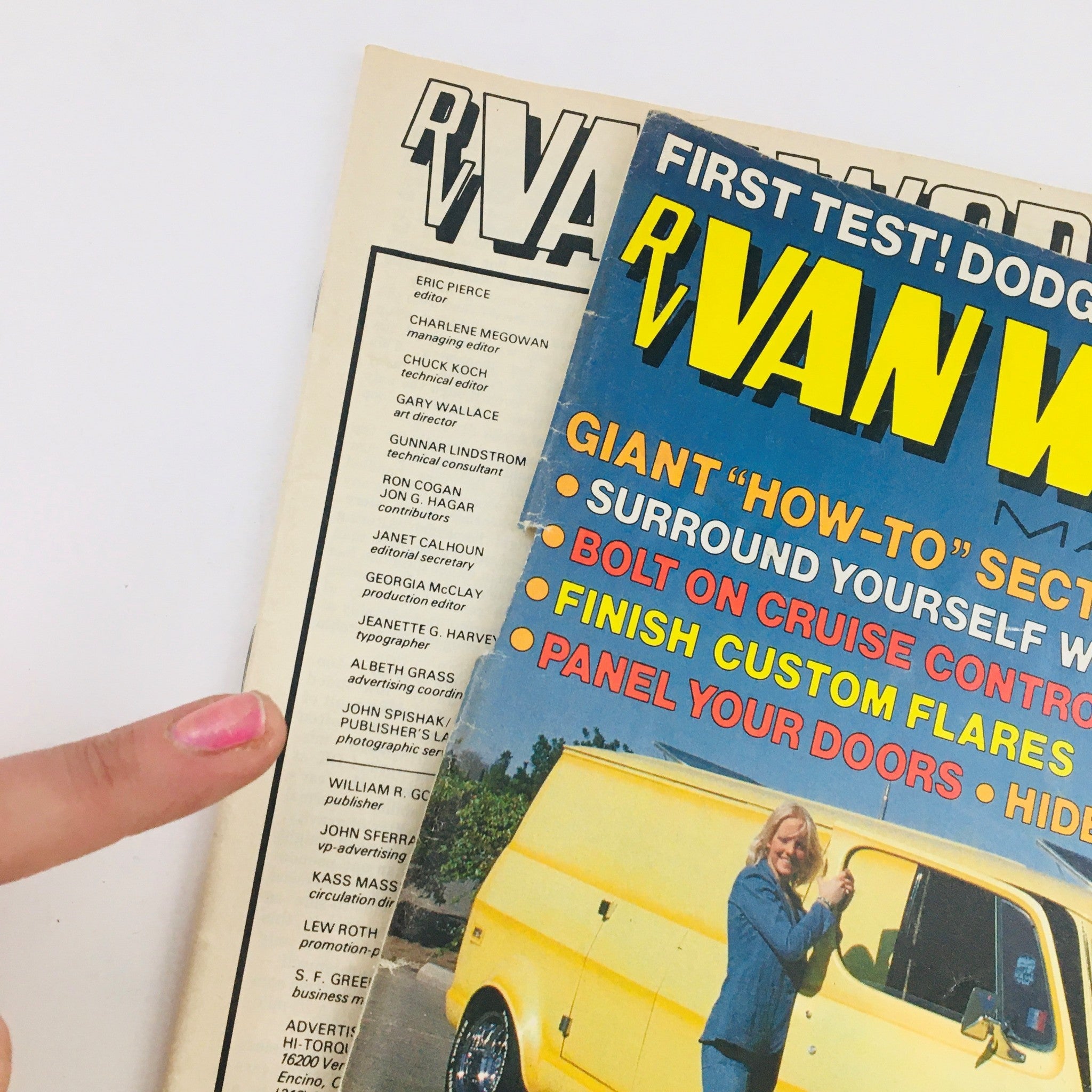 RV Van World Magazine May 1976 Japanese Trans-Am Van & Wichita Show Sensation