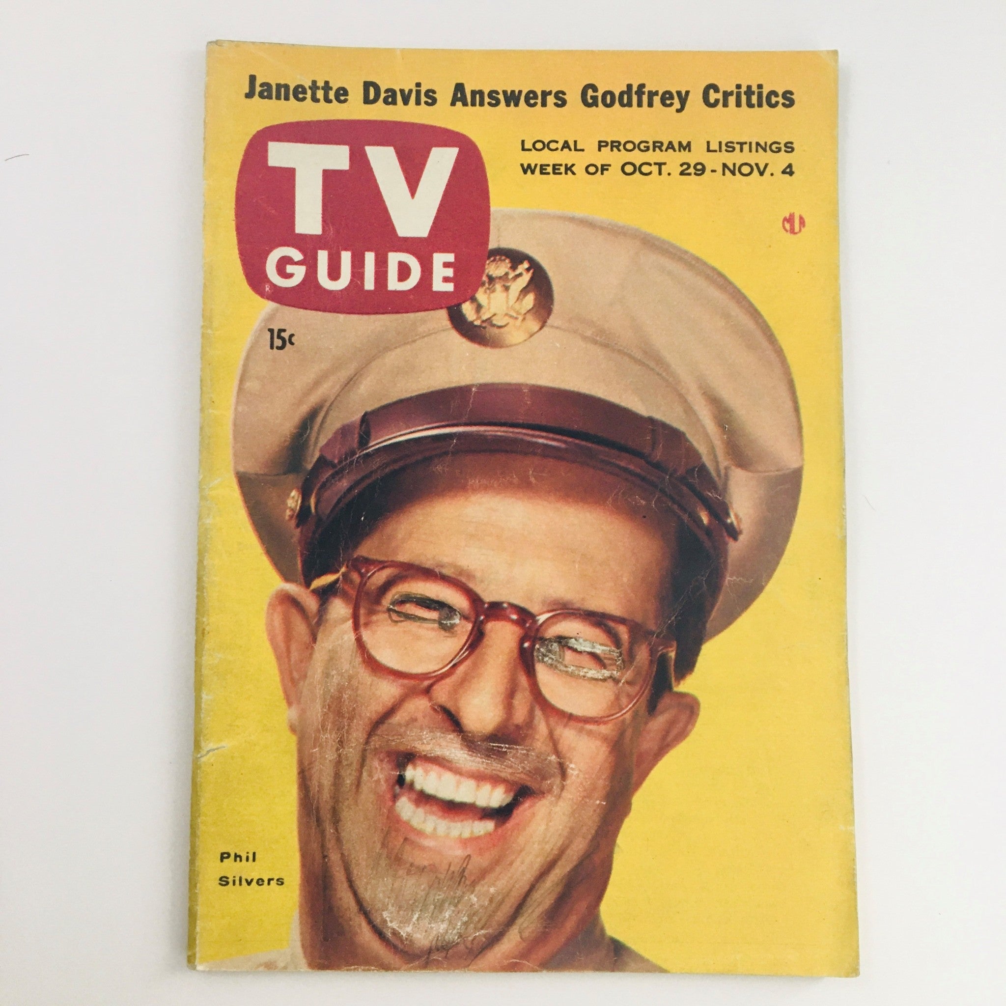 TV Guide Magazine October 29 1955 Vol 3 #44 American Entertainer Phil Silvers