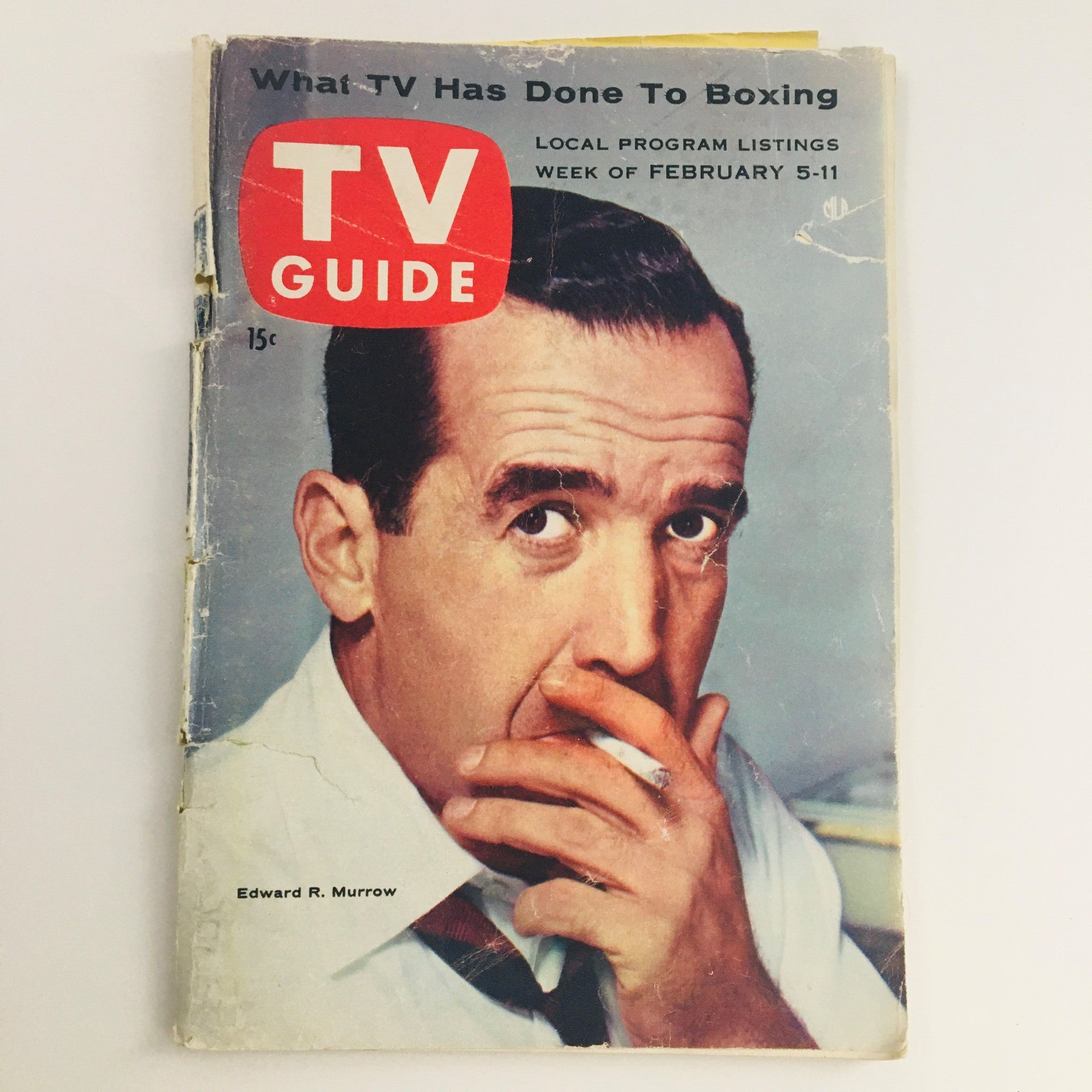 TV Guide Magazine February 5 1955 Vol 3 #6 American Broadcaster Edward R. Murrow