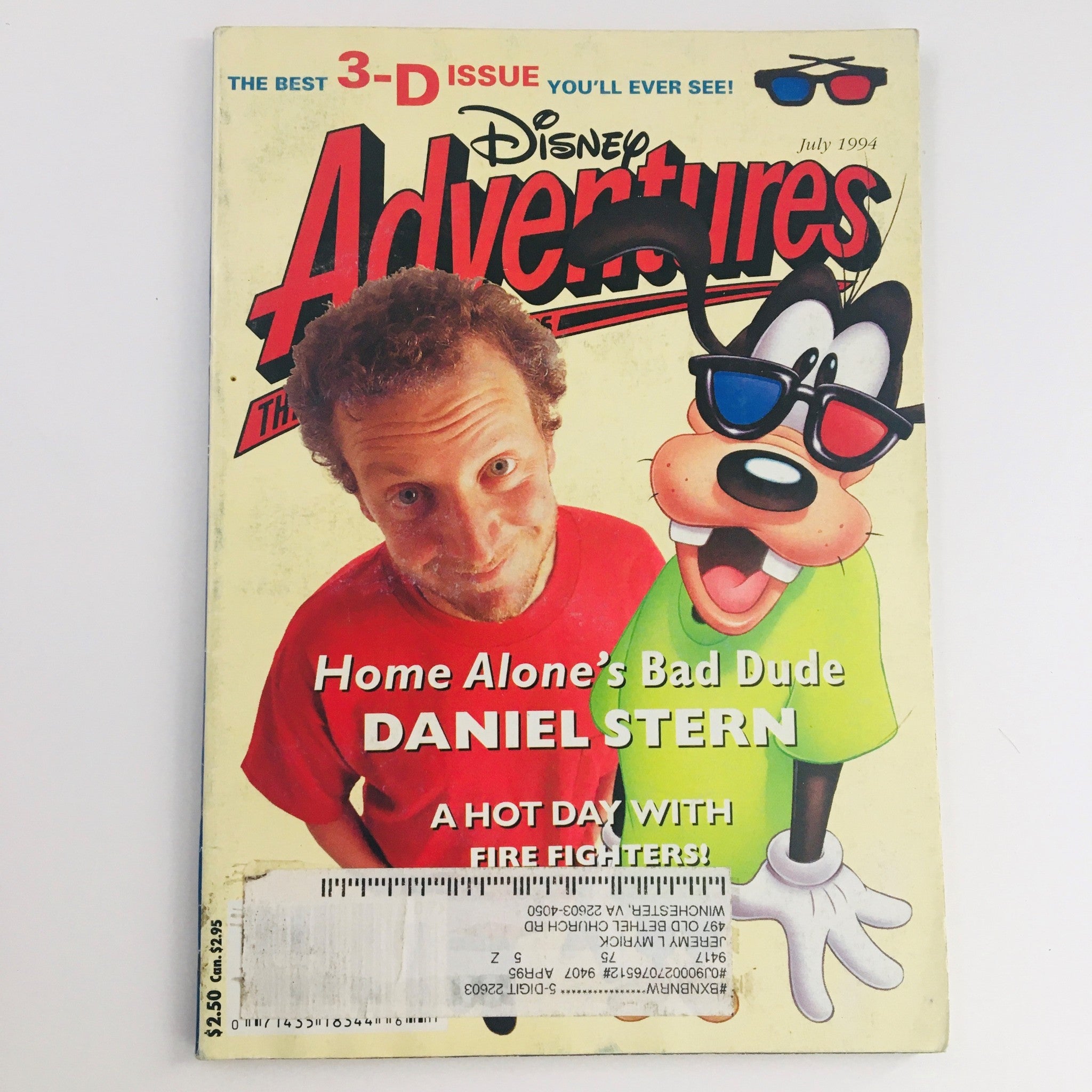 Disney Adventures The Magazine July 1994 Home Alone's Bad Dude Daniel Stern