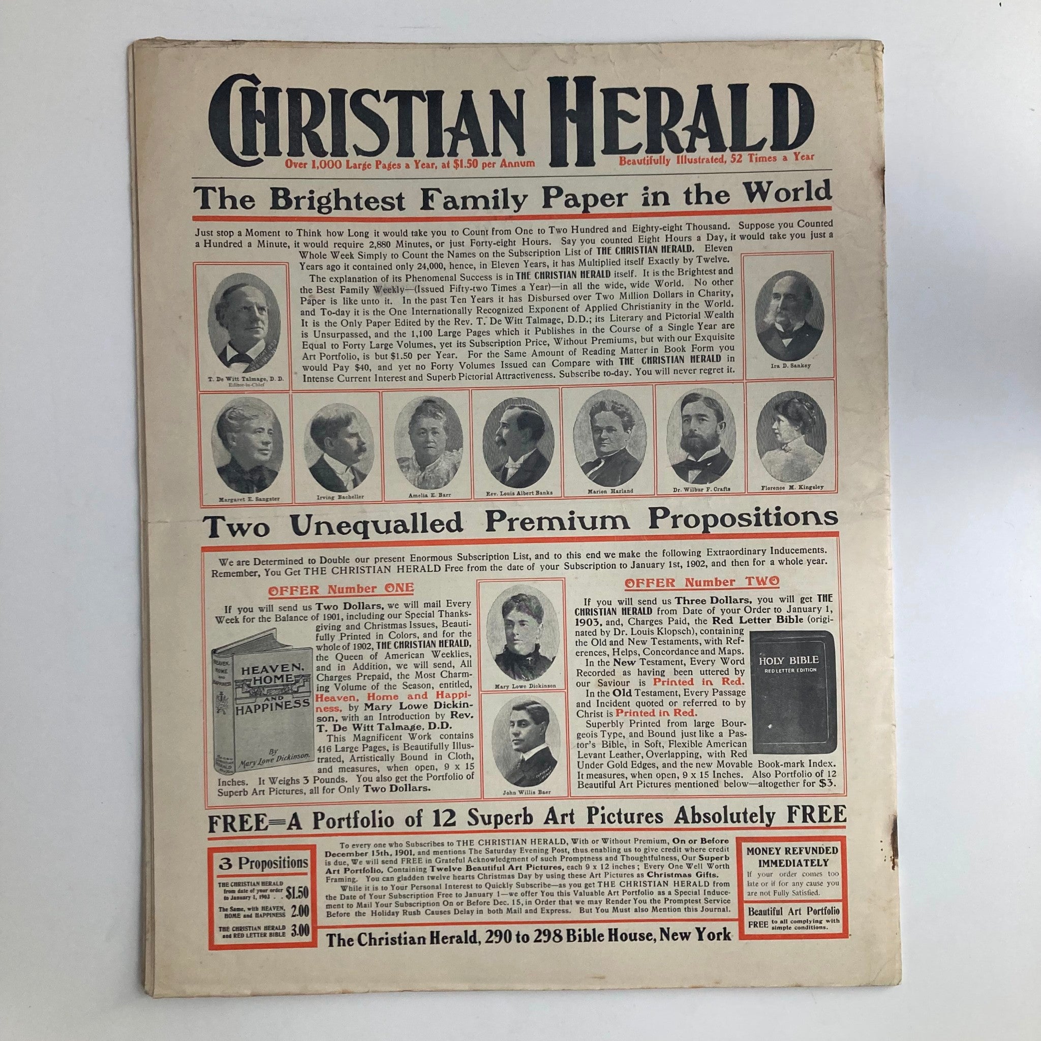 Saturday Evening Post Magazine November 23 1901 The Thanksgiving Number