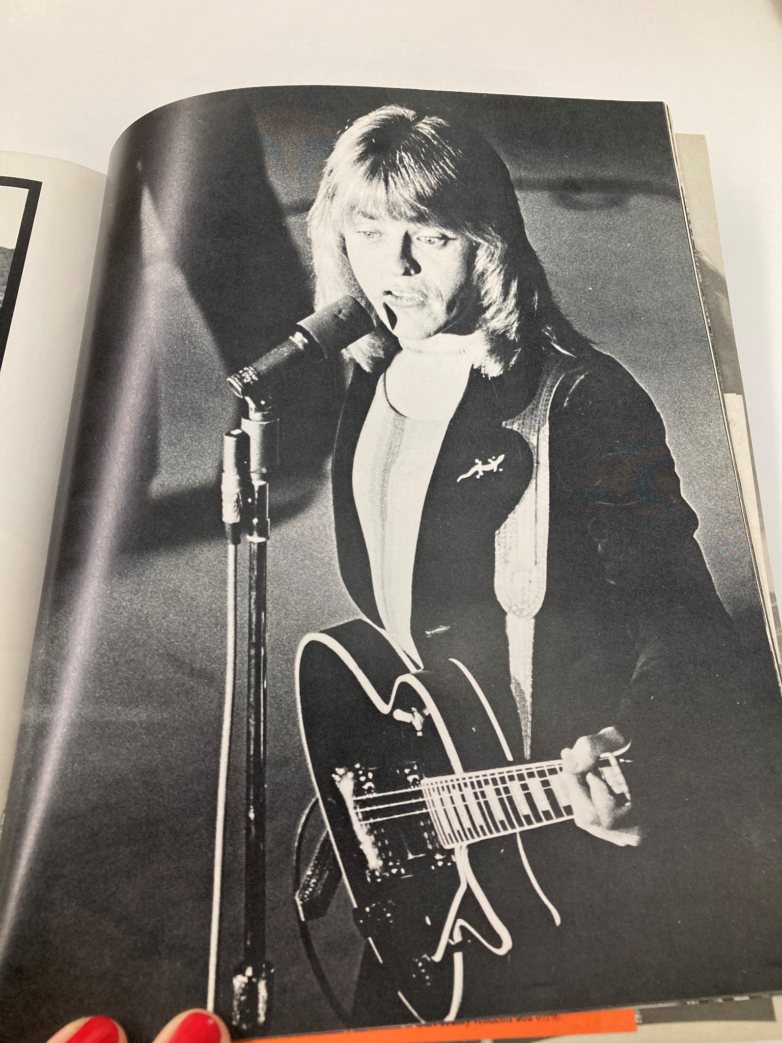 VTG Rolling Stone Pictures 1975 Annual Photorock Paul and Linda McCartney