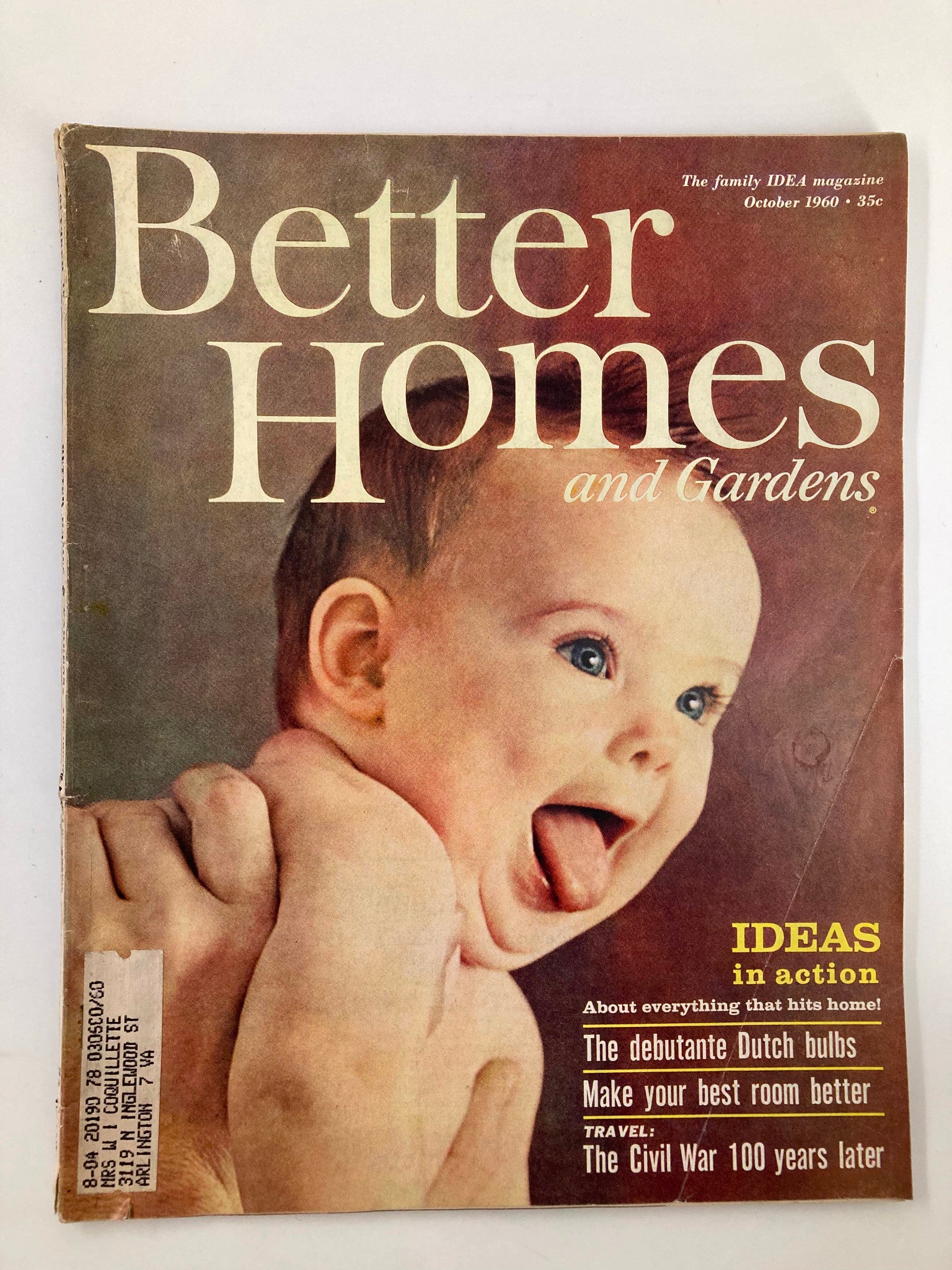 VTG Better Homes & Gardens Magazine October 1960 The Debutante Dutch Bulbs