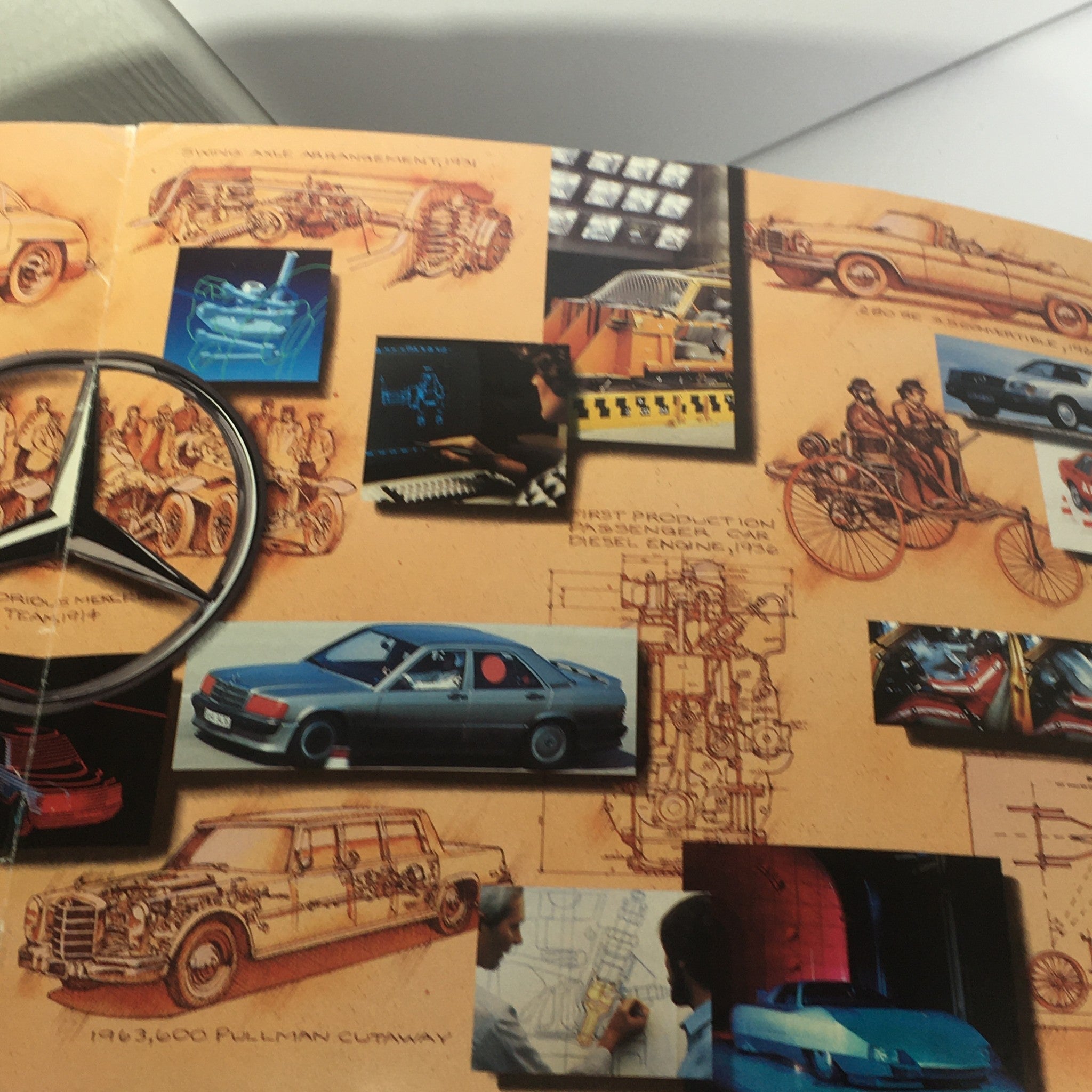 1986 Mercedes-Benz 190 Class Dealership Car Auto Brochure Catalog