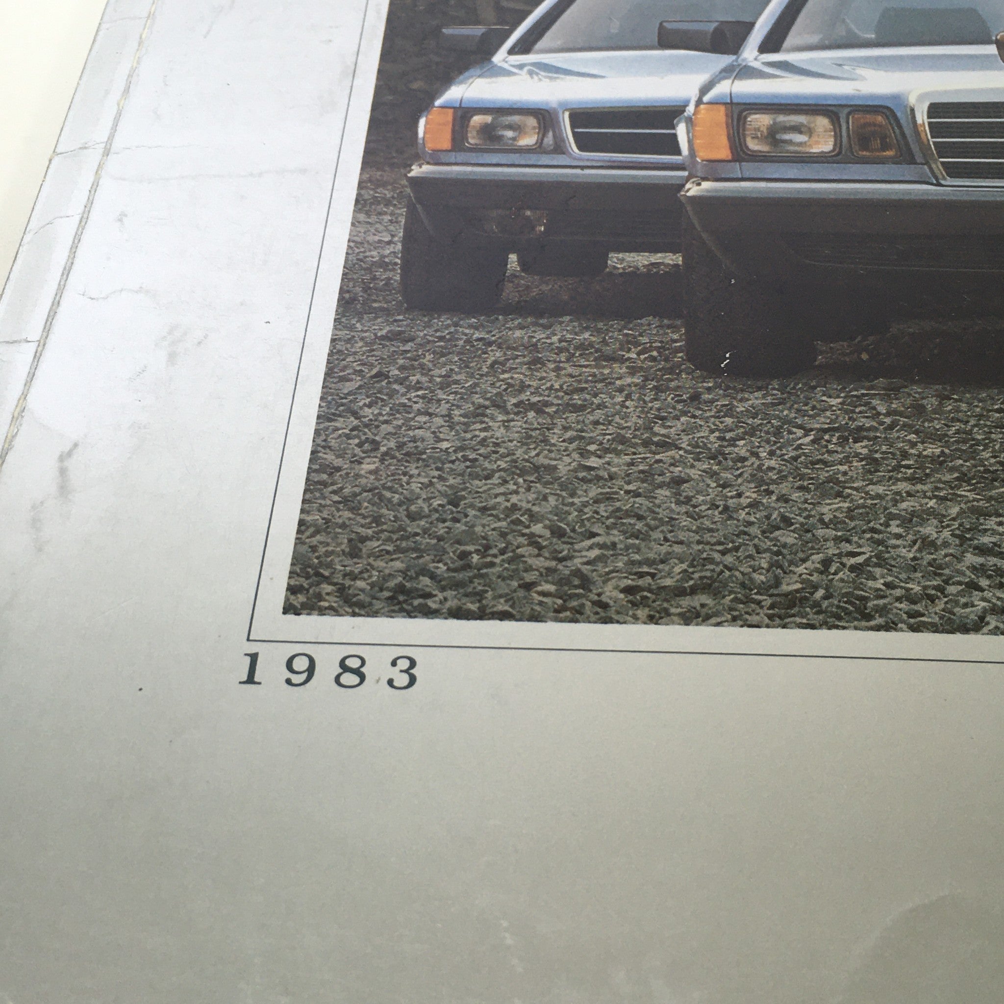 1983 Mercedes-Benz 380SL 240D 300D 300TD Dealership Car Auto Brochure Catalog