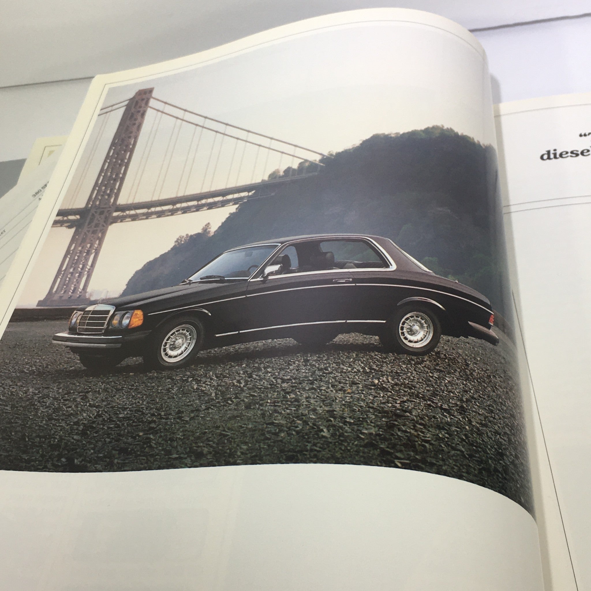 1983 Mercedes-Benz 380SL 240D 300D 300TD Dealership Car Auto Brochure Catalog