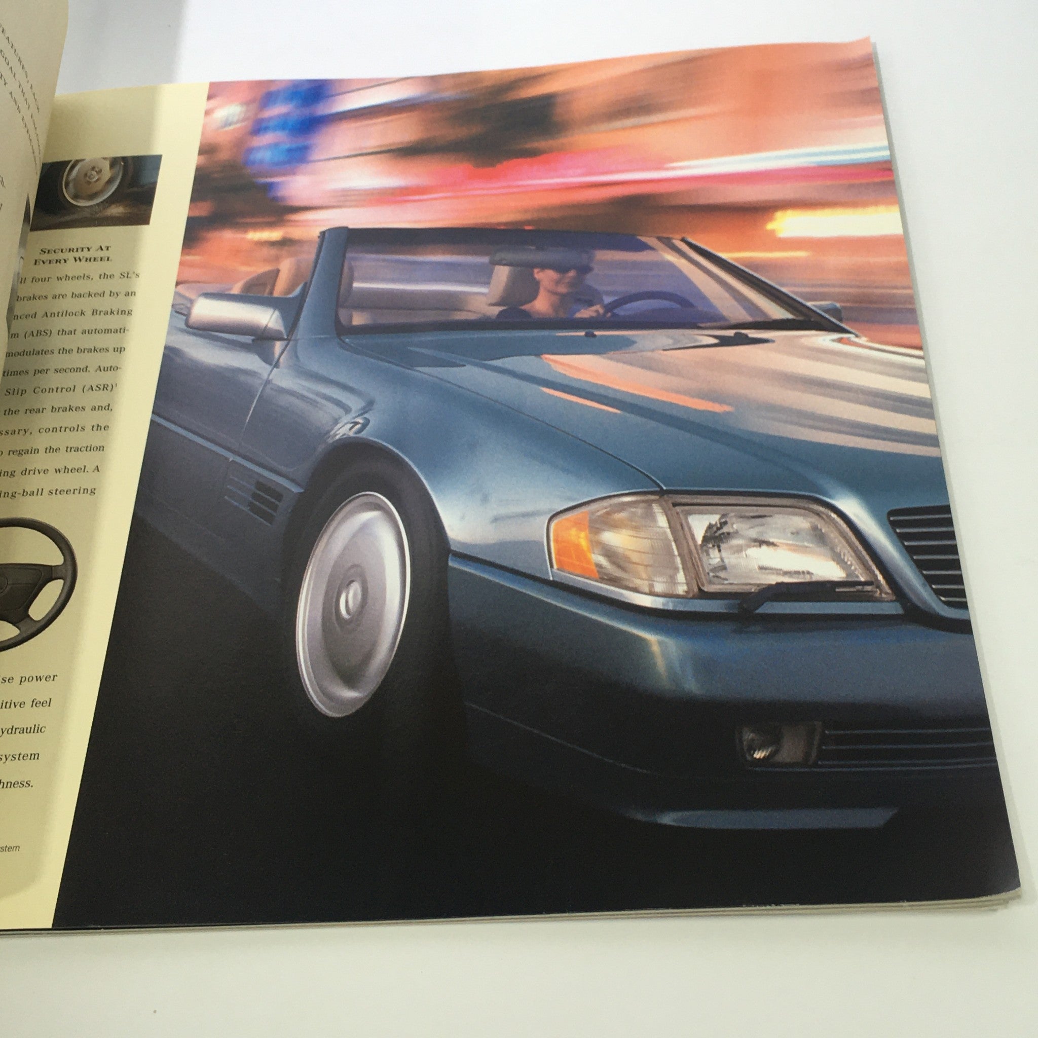 1995 Mercedes-Benz SL-Class Dealership Car Auto Brochure Catalog