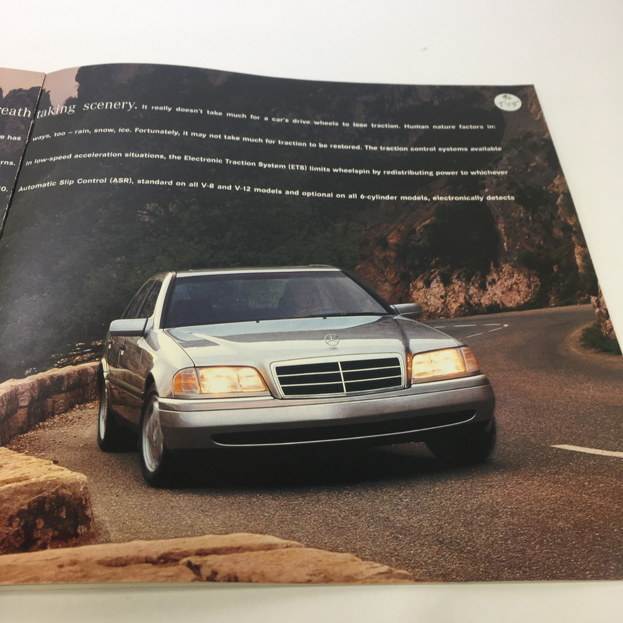 1996 Mercedes-Benz E-Class SL-Class Dealership Car Auto Brochure Catalog