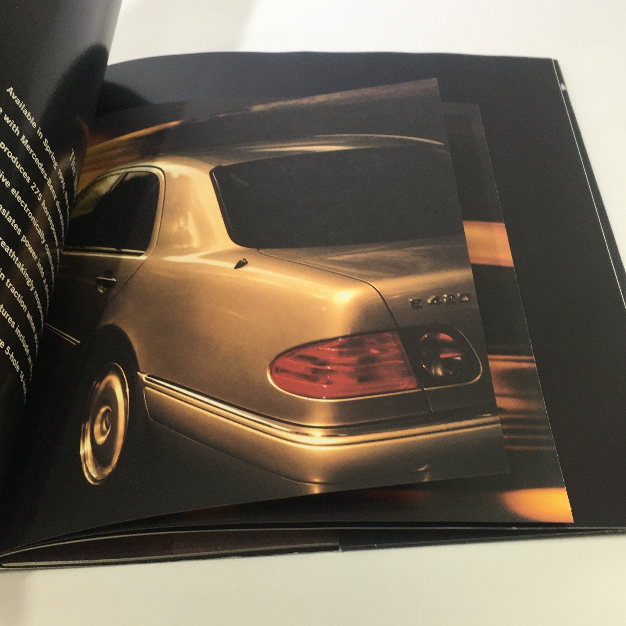 1996 Mercedes-Benz E-Class Dealership Car Auto Brochure Catalog