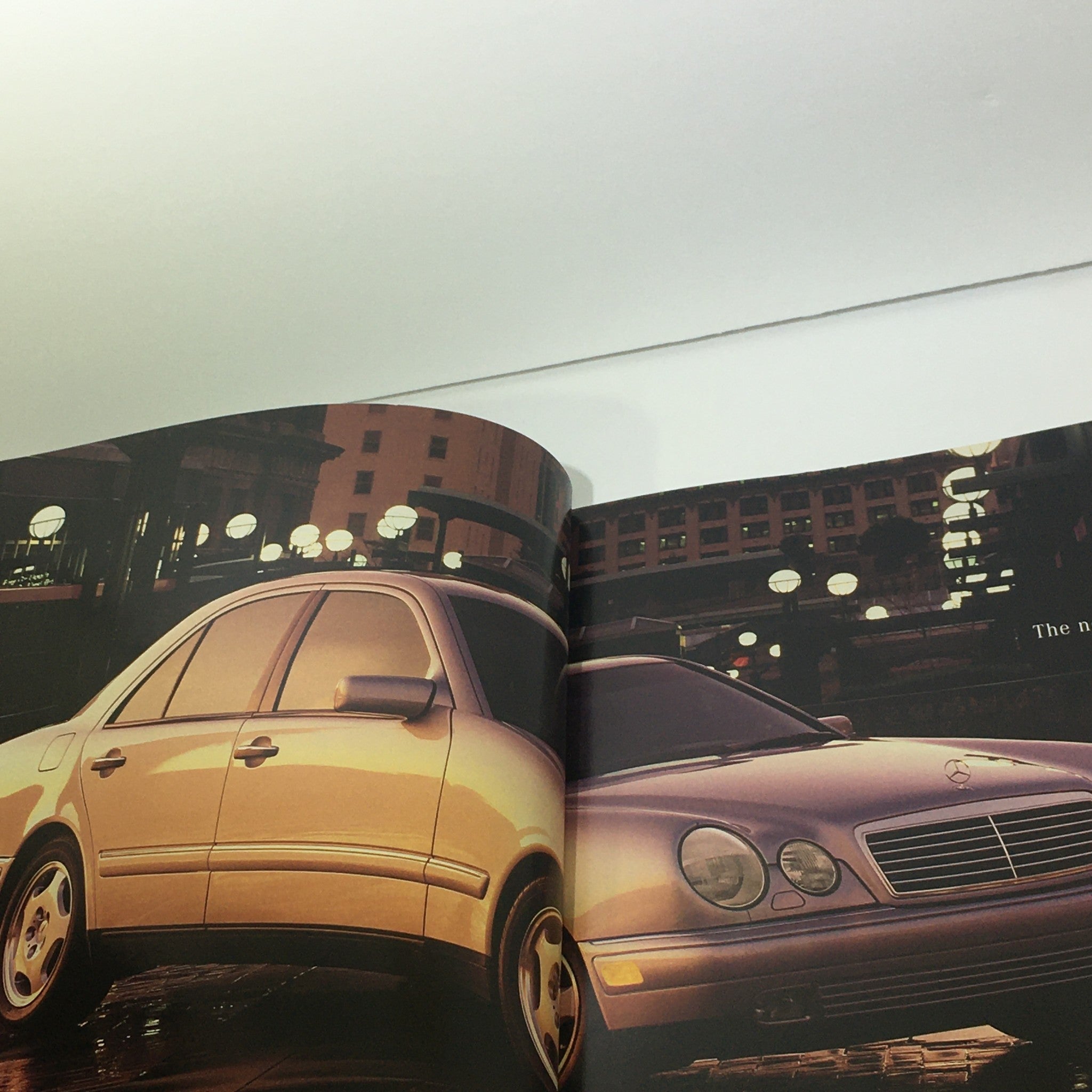 1996 Mercedes-Benz Imagine E-Class Dealership Car Auto Brochure Catalog