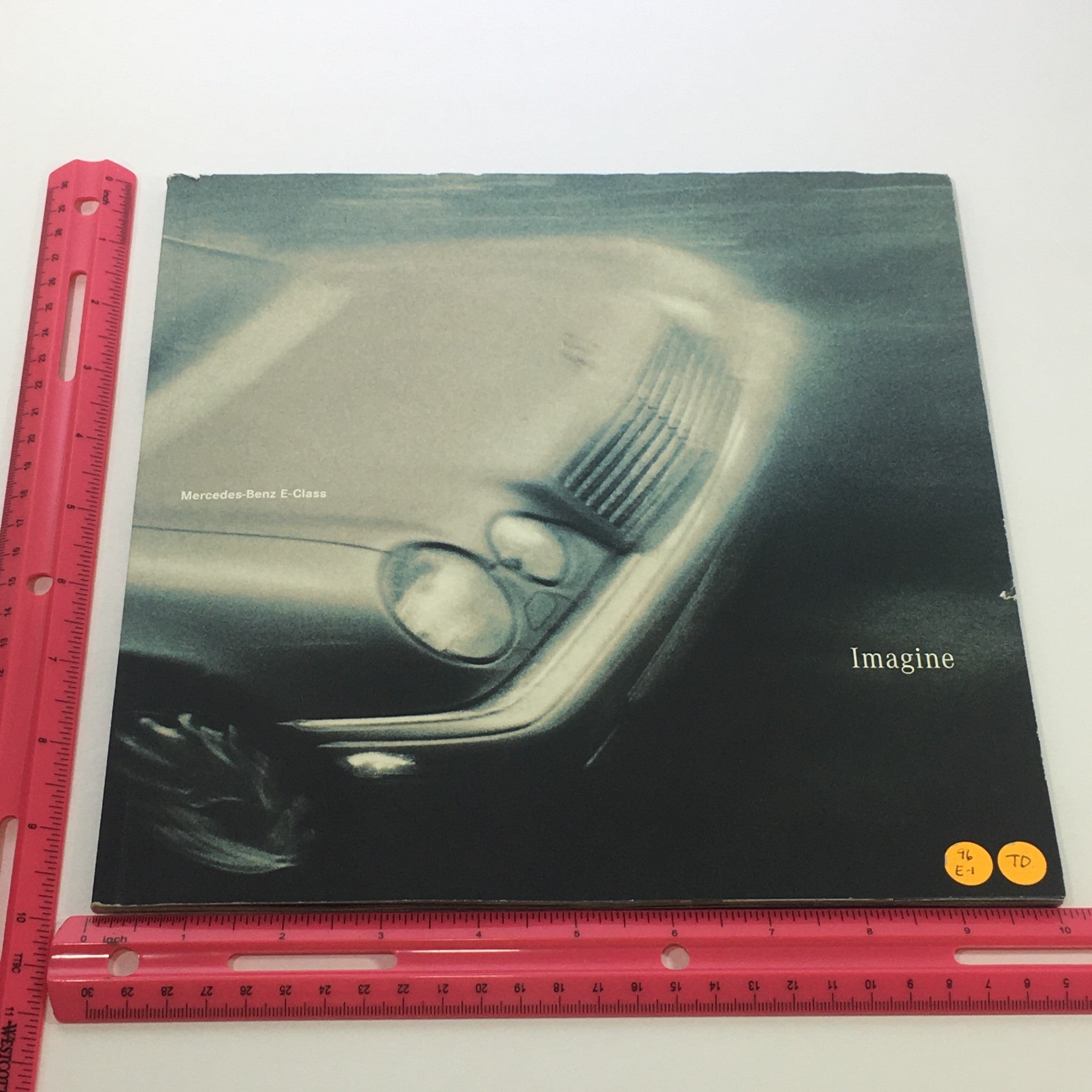 1996 Mercedes-Benz Imagine E-Class Dealership Car Auto Brochure Catalog