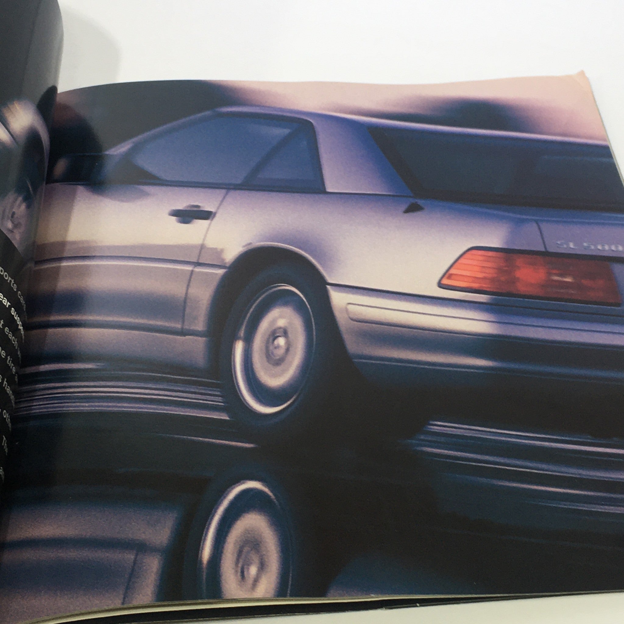 1996 Mercedes-Benz SL-Class Dealership Car Auto Brochure Catalog