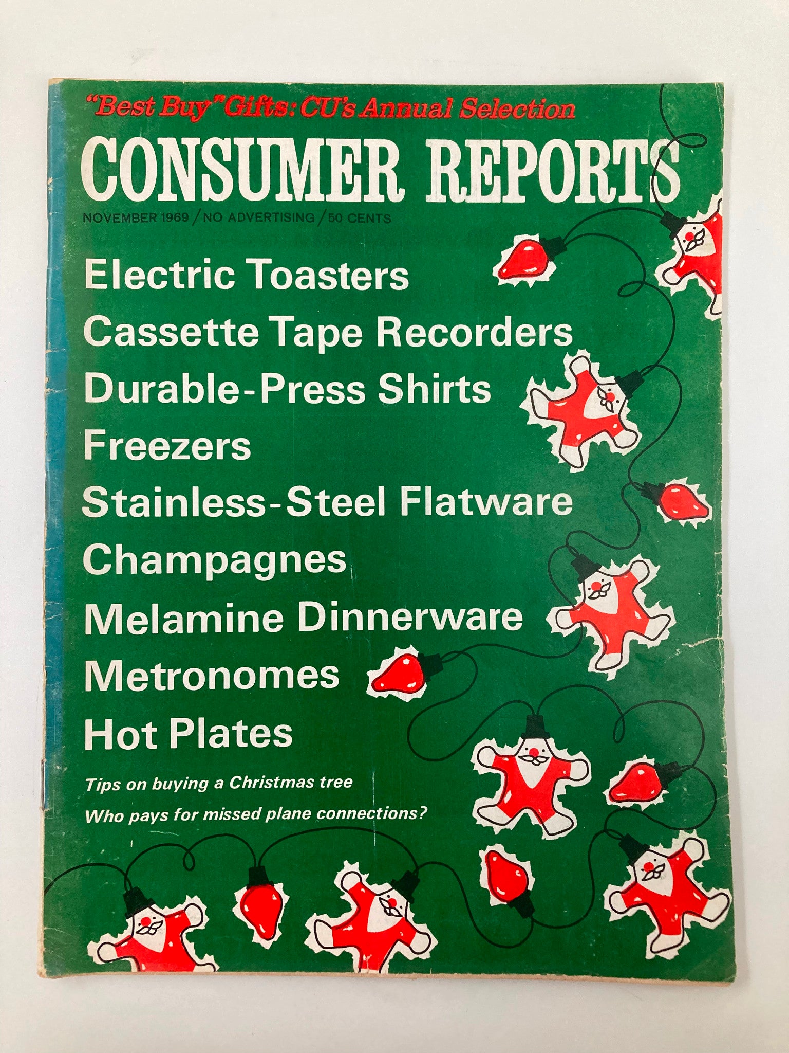 VTG Consumer Reports Magazine November 1969 Stainless-Steel Flatware & Freezers