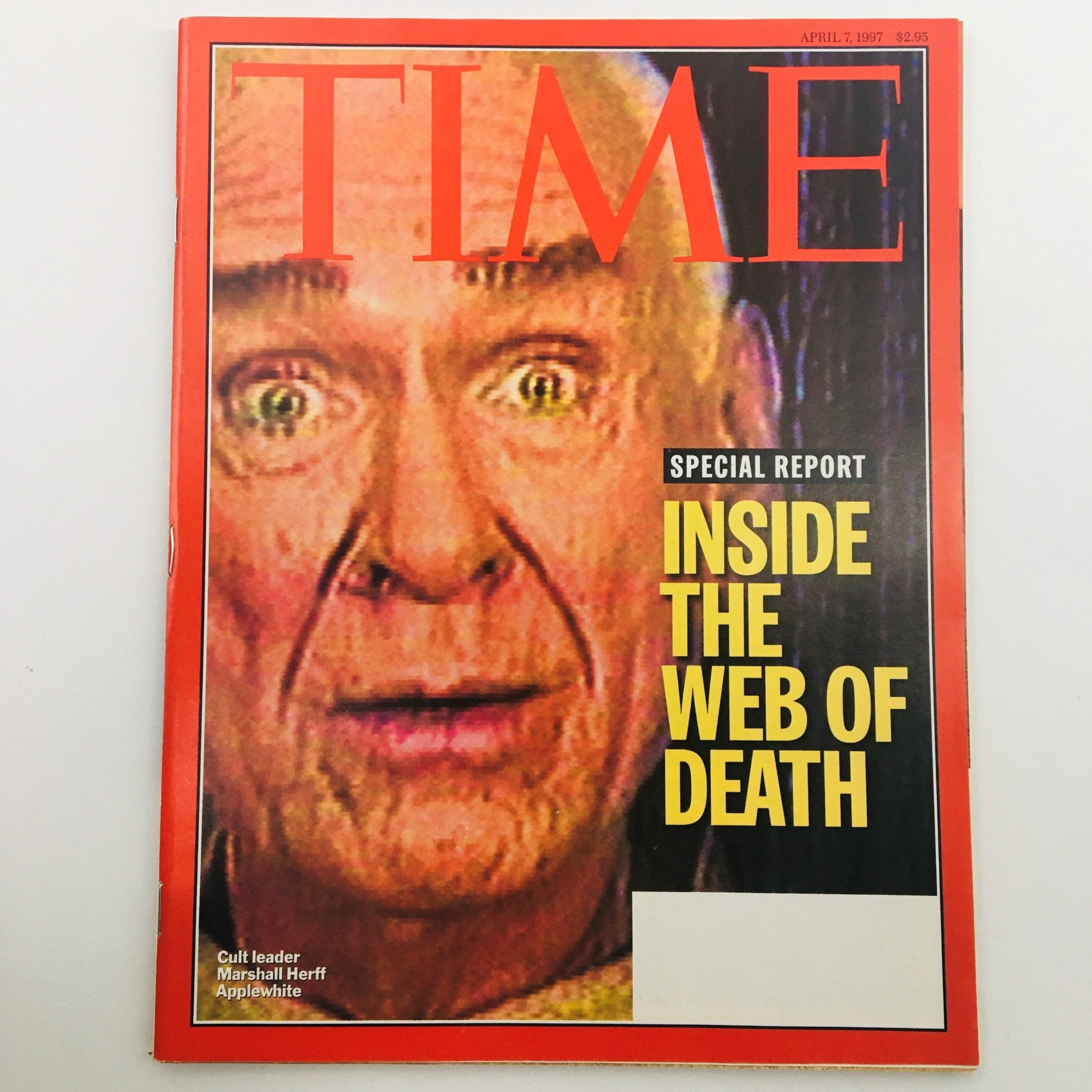 RES* Time Magazine April 7 1997 Cult Leader Marshall Herff Applewhite, VG