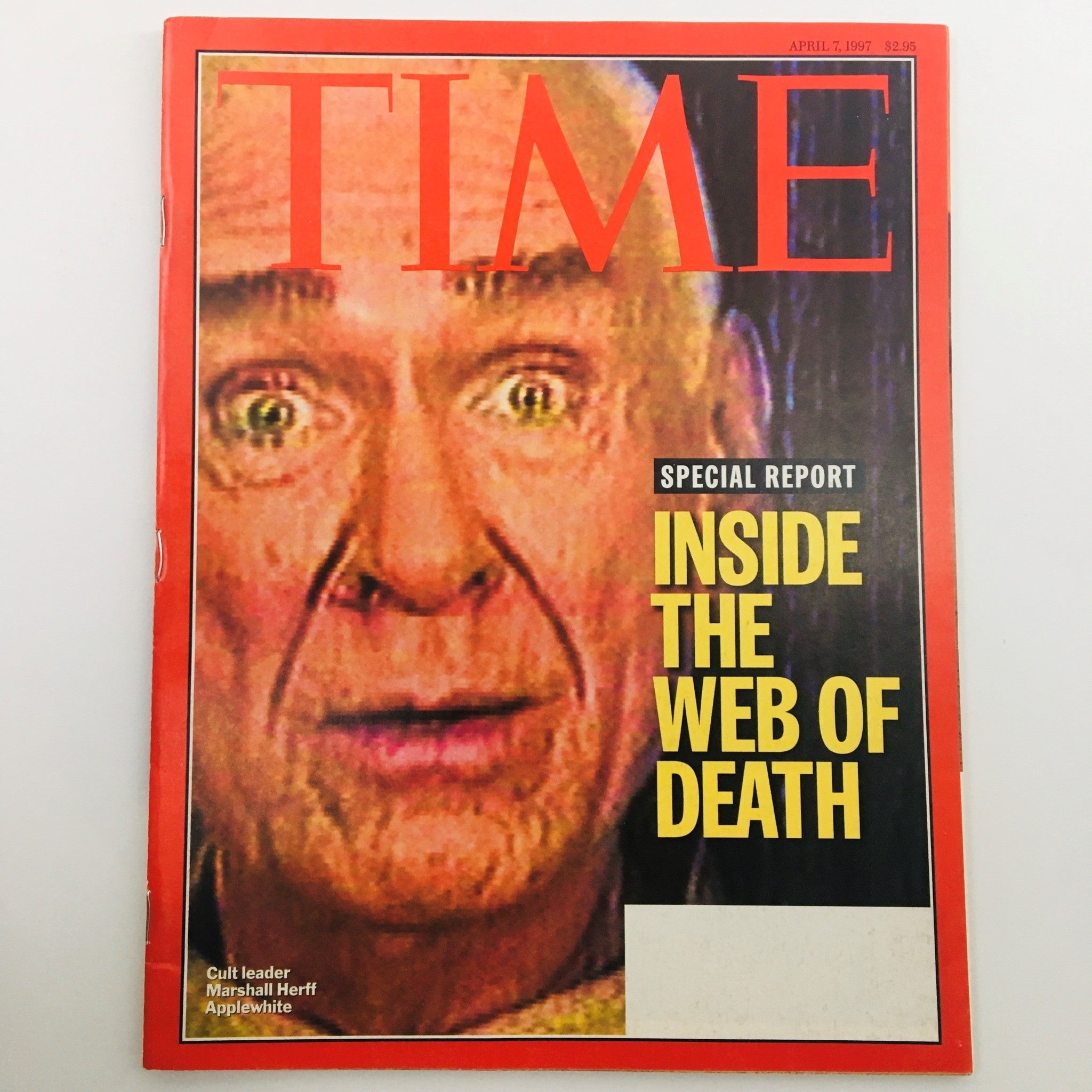 RES* Time Magazine April 7 1997 #14 Marshall Herff Applewhite Web of Death VG