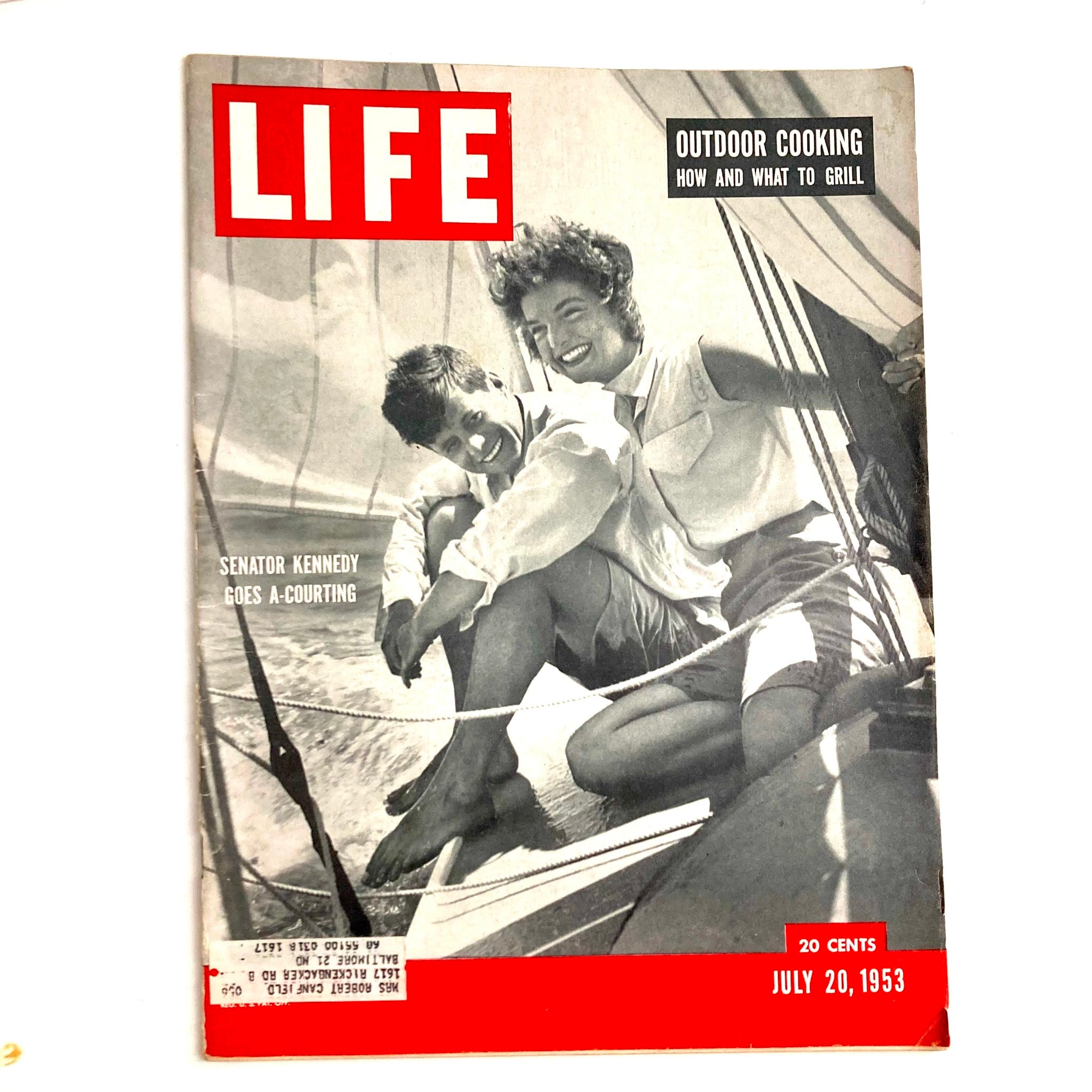 VTG Life Magazine July 20 1953 Vol 35 No. 3 John F. Kennedy Courting Jackie Lee