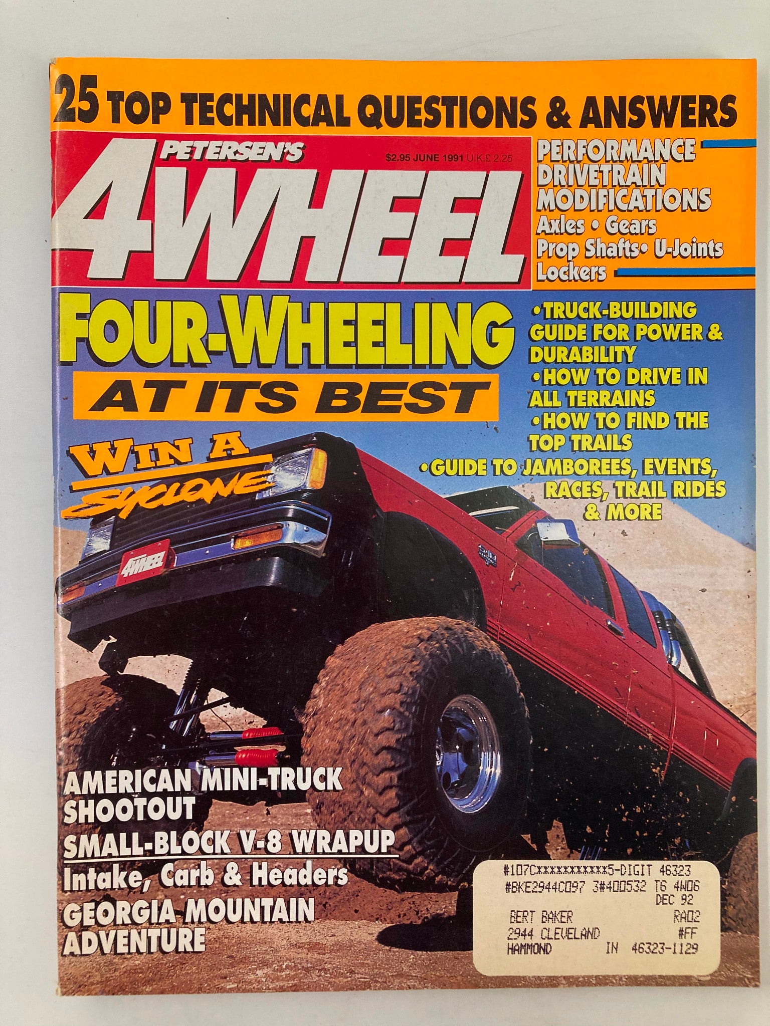 Petersen's 4 Wheel & Off-Road Magazine June 1991 Jon Ferrell '84 Chevy S-10