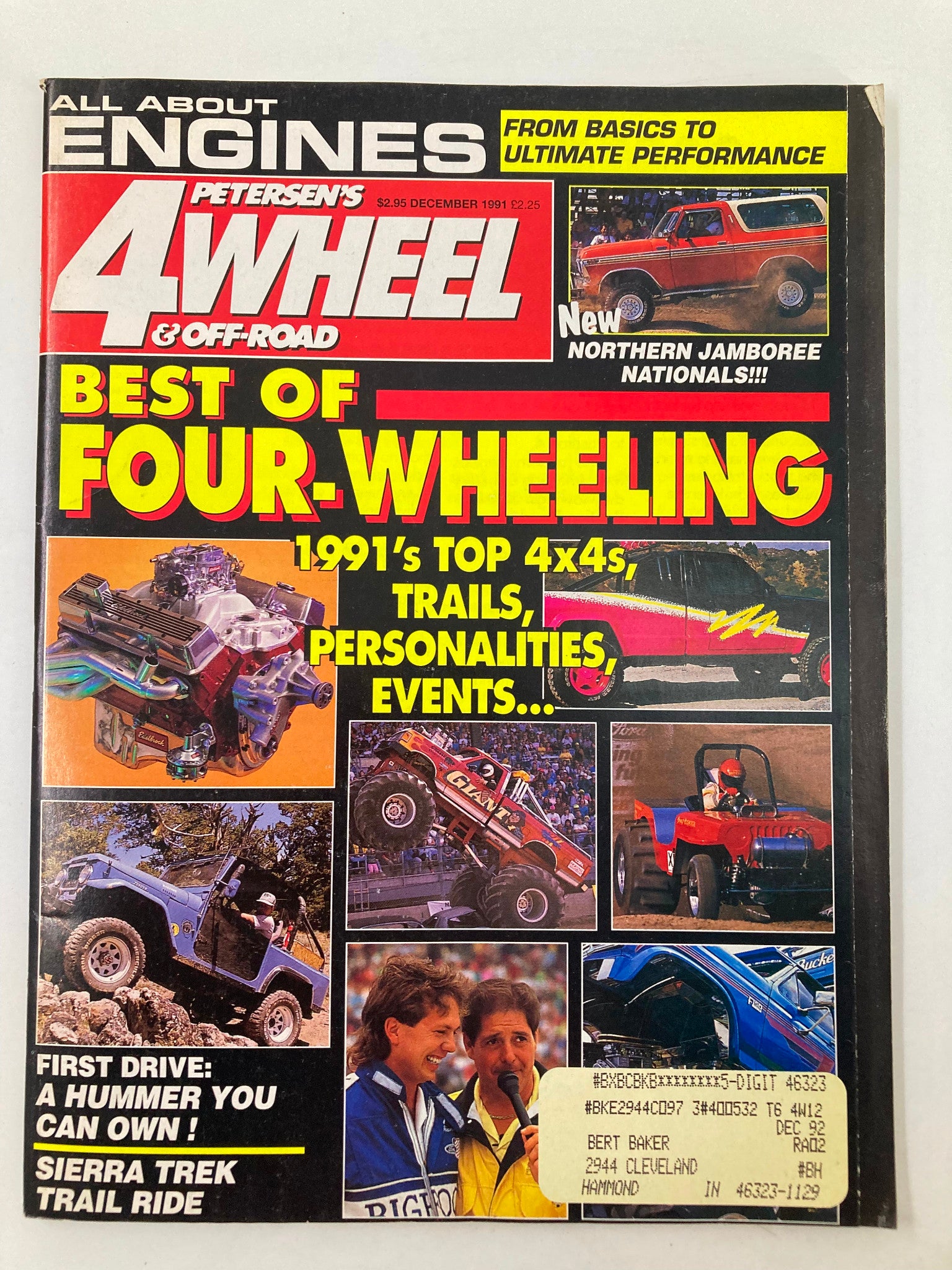 Petersen's 4 Wheel & Off-Road Magazine December 1991 Engines of the 21st Century