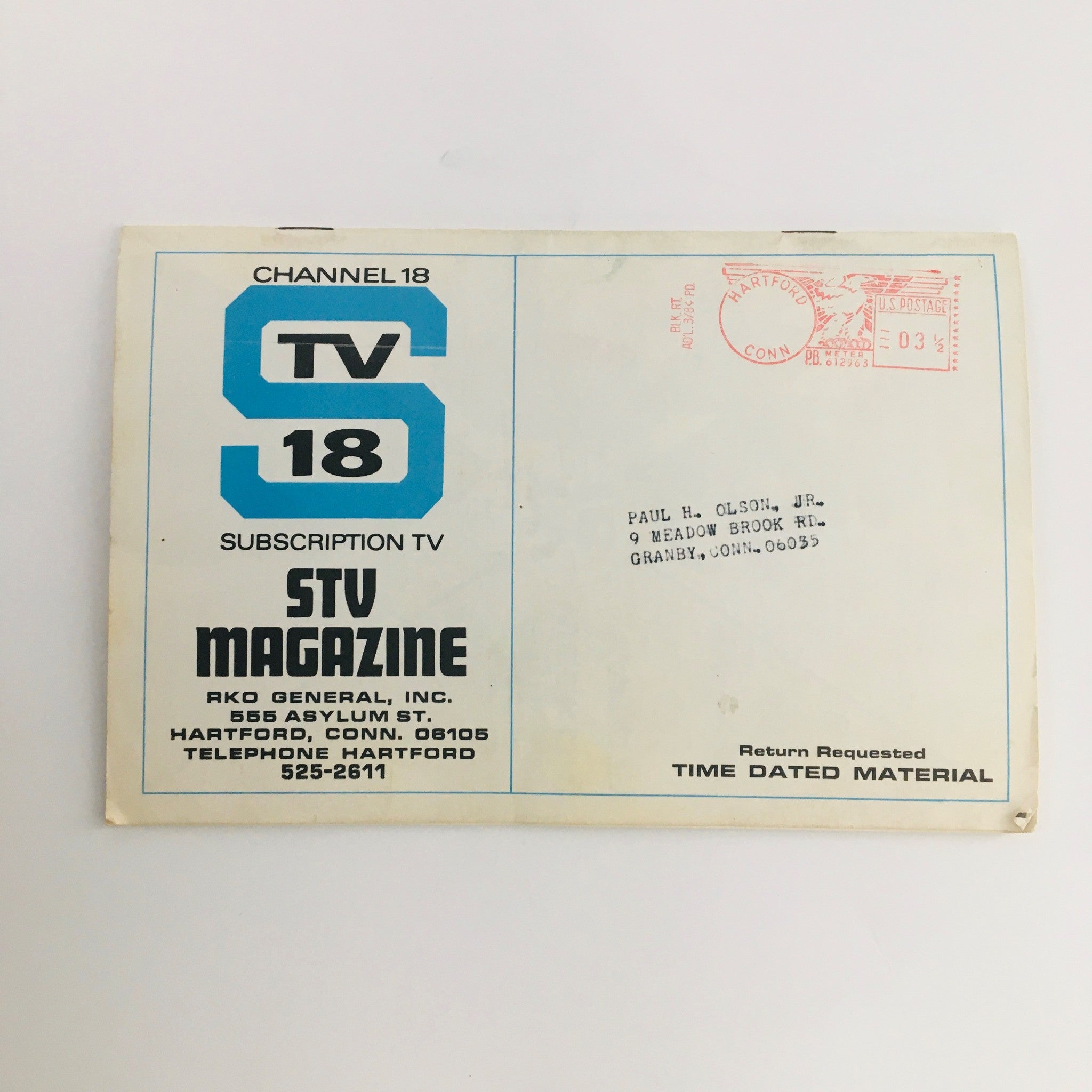 STV Magazine Subscription TV March 16-29 1968 Patrick Magee & Ian Richardson