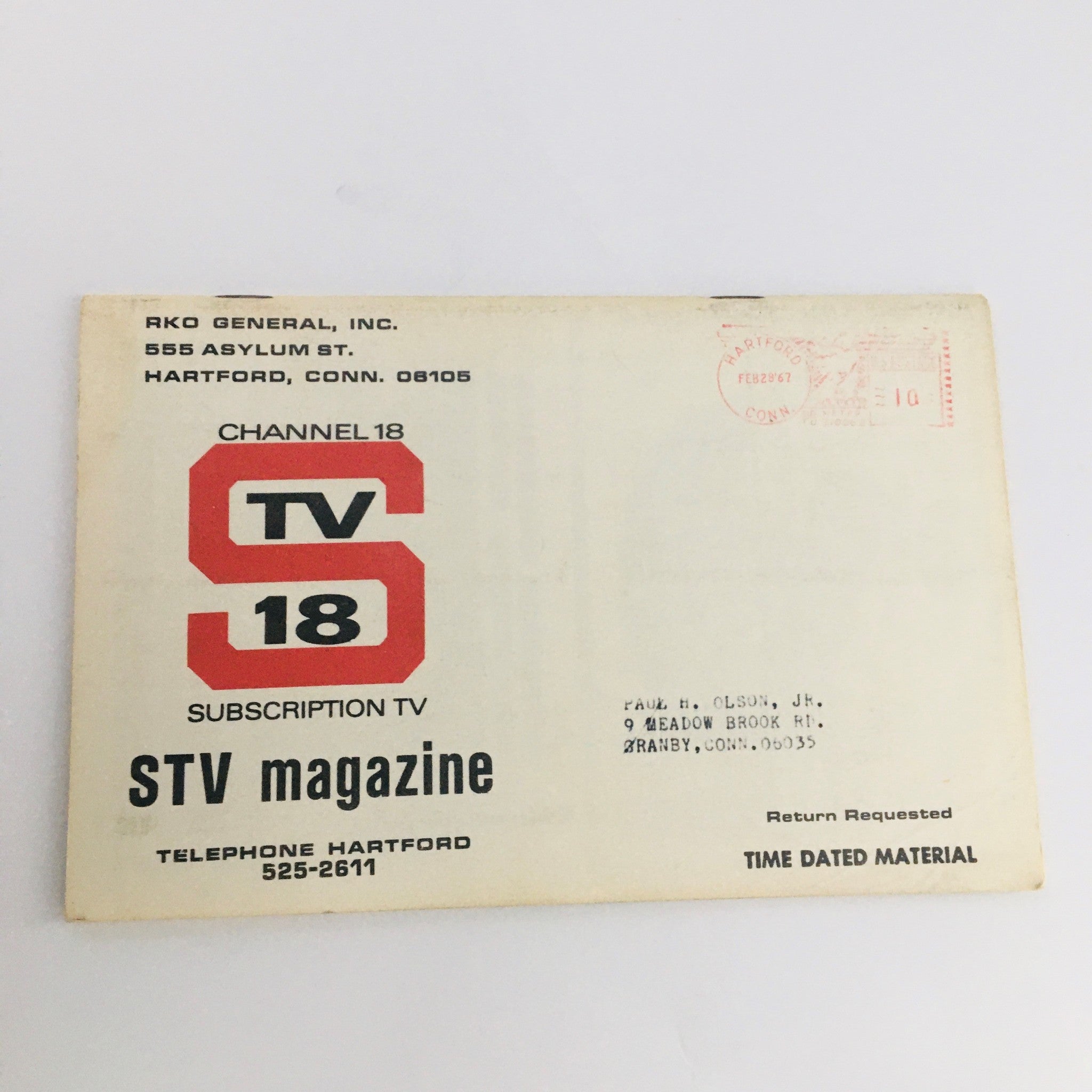 STV Magazine Subscription TV March 14-17 '67 Senta Berger The Quiller Memorandum