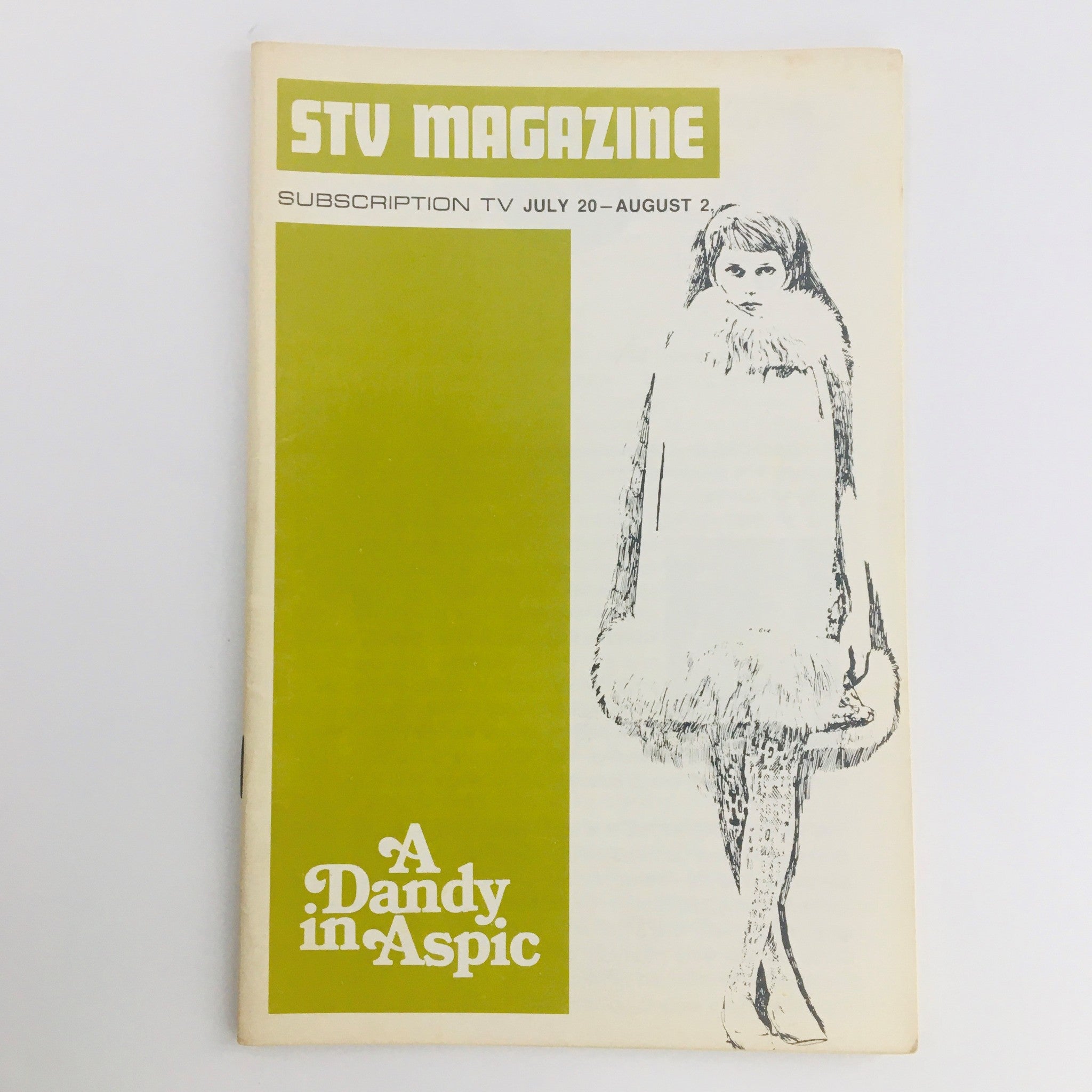 STV Magazine Subscription TV July 20-August 2 1969 Mia Farrow, A Dandy in Aspic