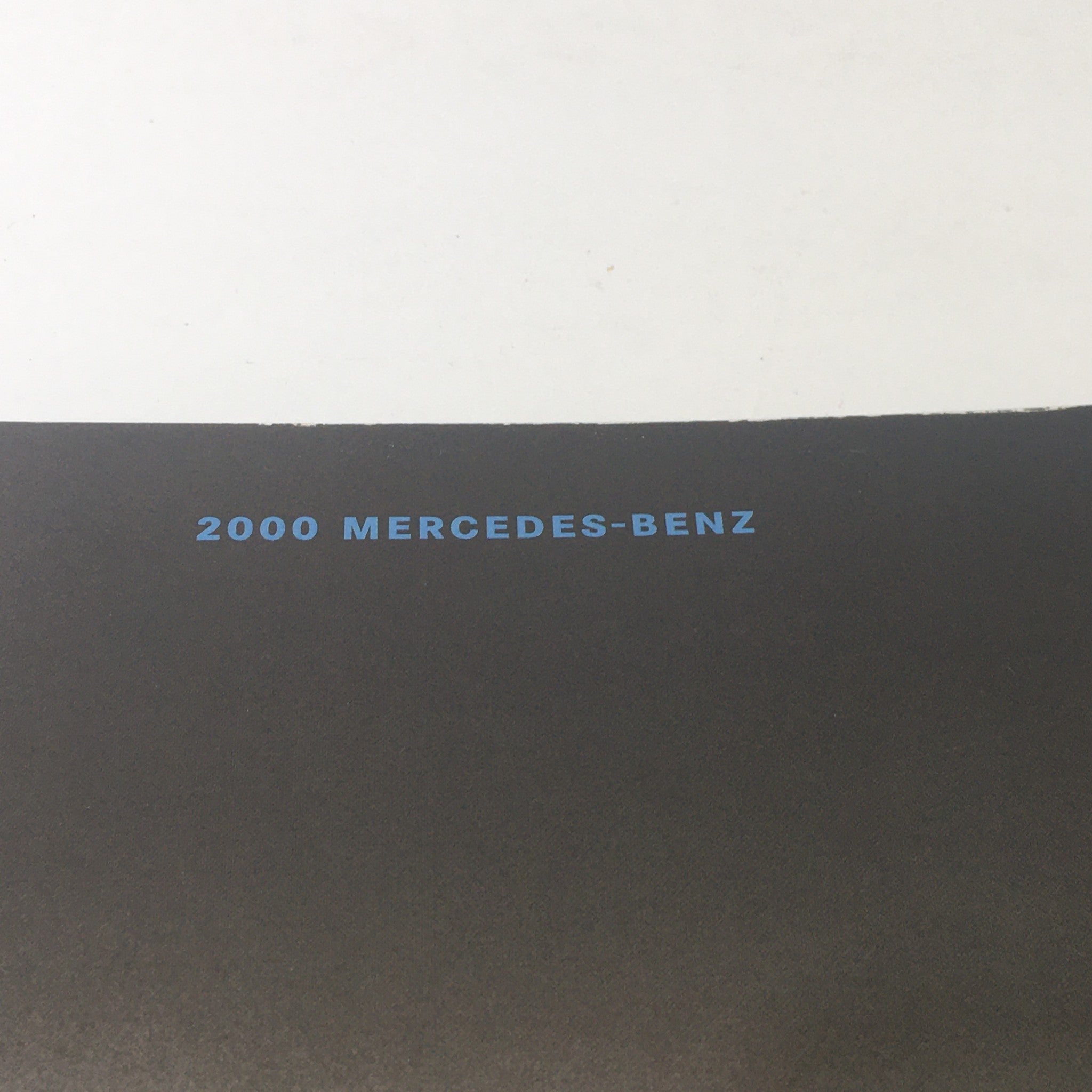 2000 Mercedes-Benz C-Class Sport Package Dealership Car Auto Brochure Catalog