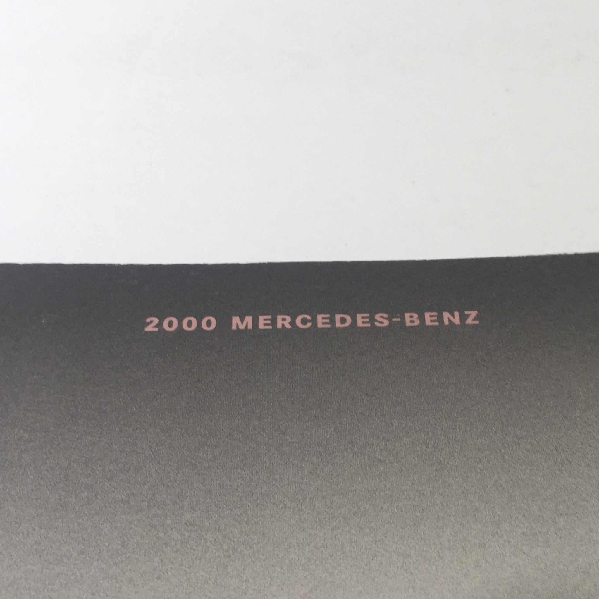 2000 Mercedes-Benz E-Class Dealership Car Auto Brochure Catalog