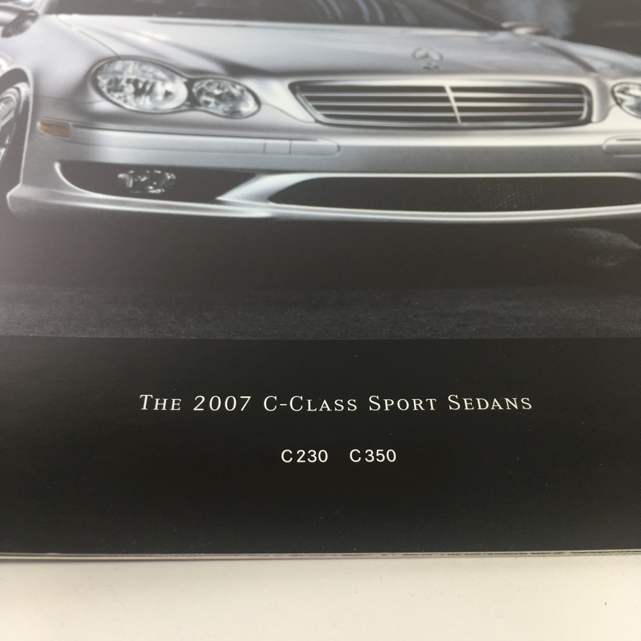 2007 Mercedes-Benz C-Class Sports Sedans Dealership Car Auto Brochure Catalog