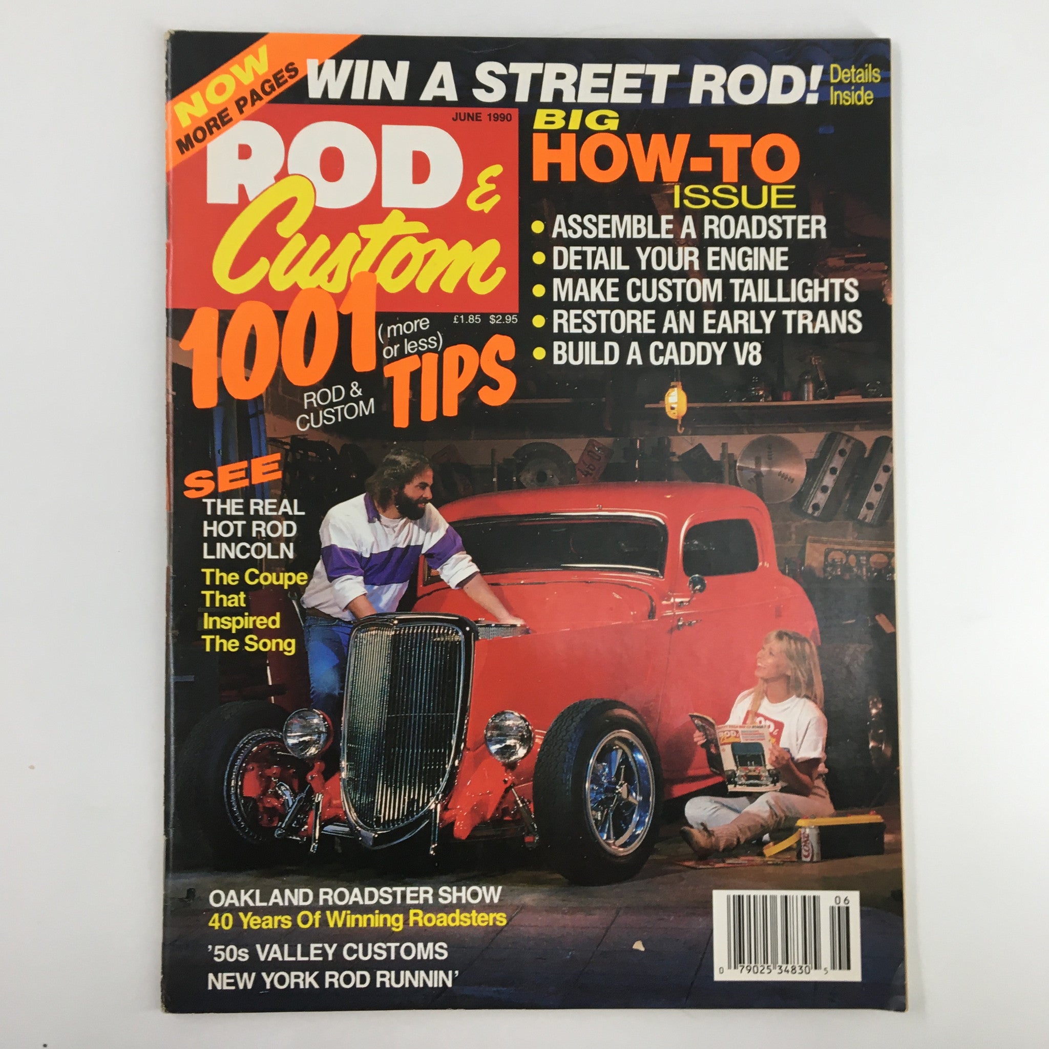 Rod & Custom Magazine June 1990 The Coupe That Inspired The Song No Label