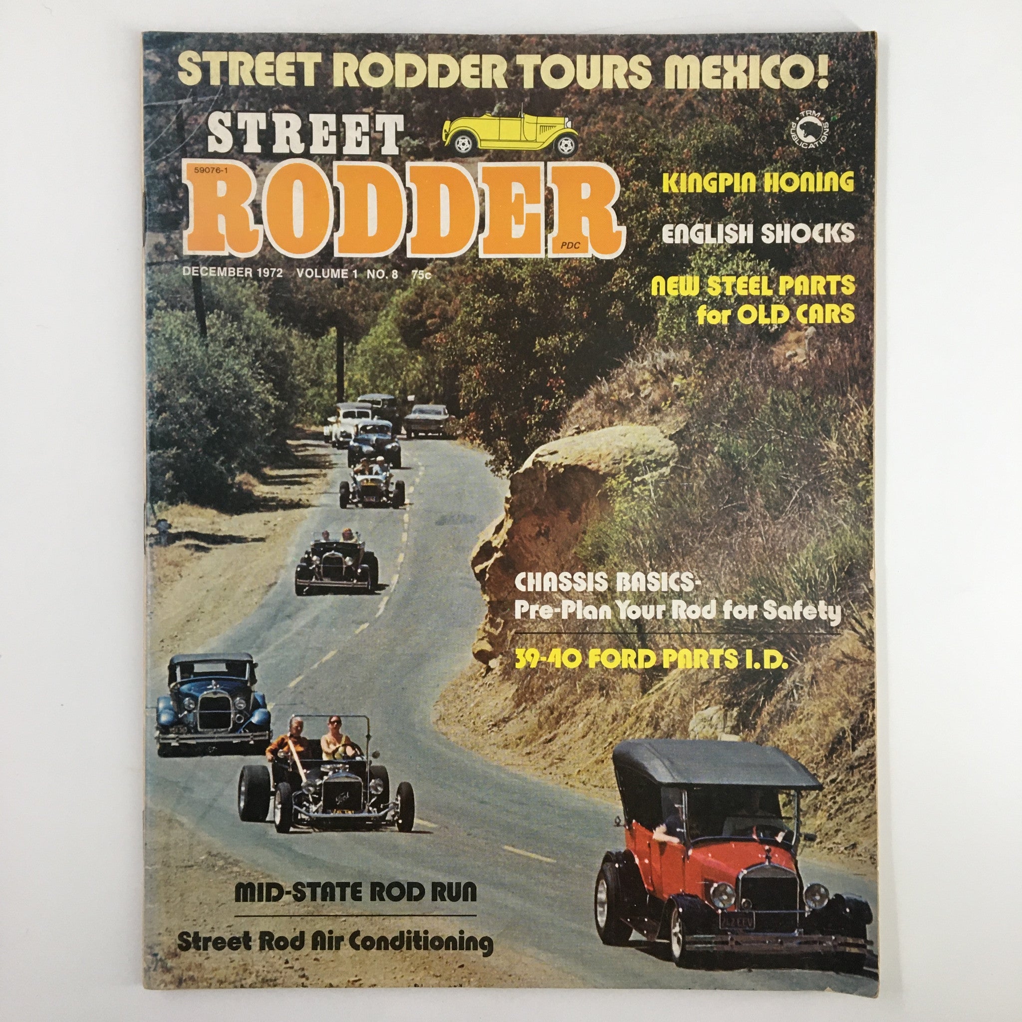 VTG Street Rodder Magazine December 1972 The Long Beach Swap Meet No Label