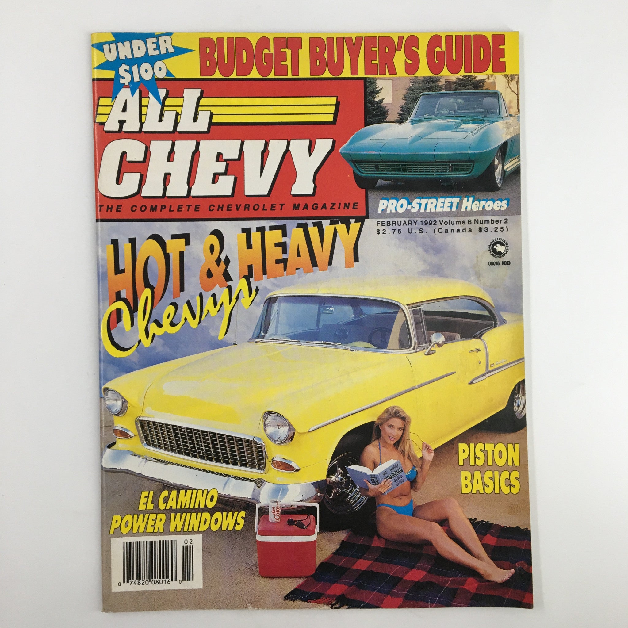 All Chevy Magazine February 1992 Viviana Soldano Discovering Dynos No Label