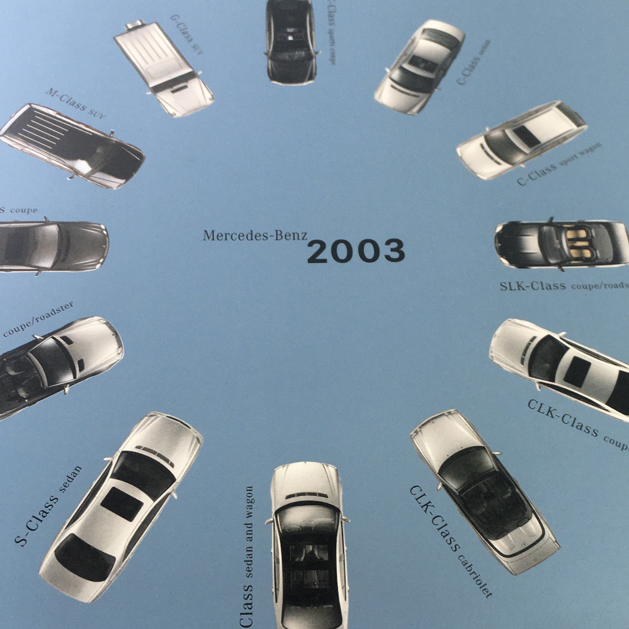 2003 Mercedes-Benz All-Class Dealership Car Auto Brochure Catalog