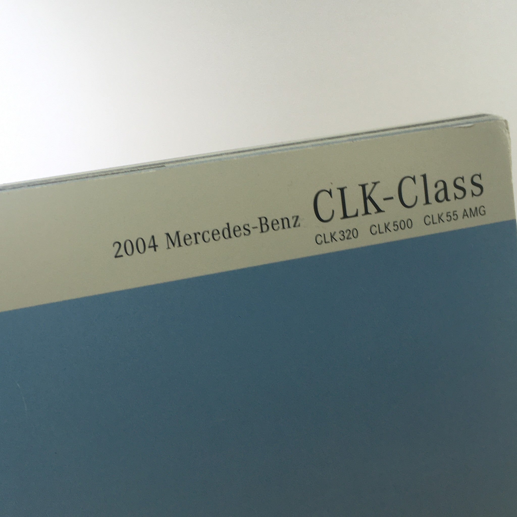 2004 Mercedes-Benz CLK-Class 320 500 55 AMG Dealership Car Auto Brochure Catalog