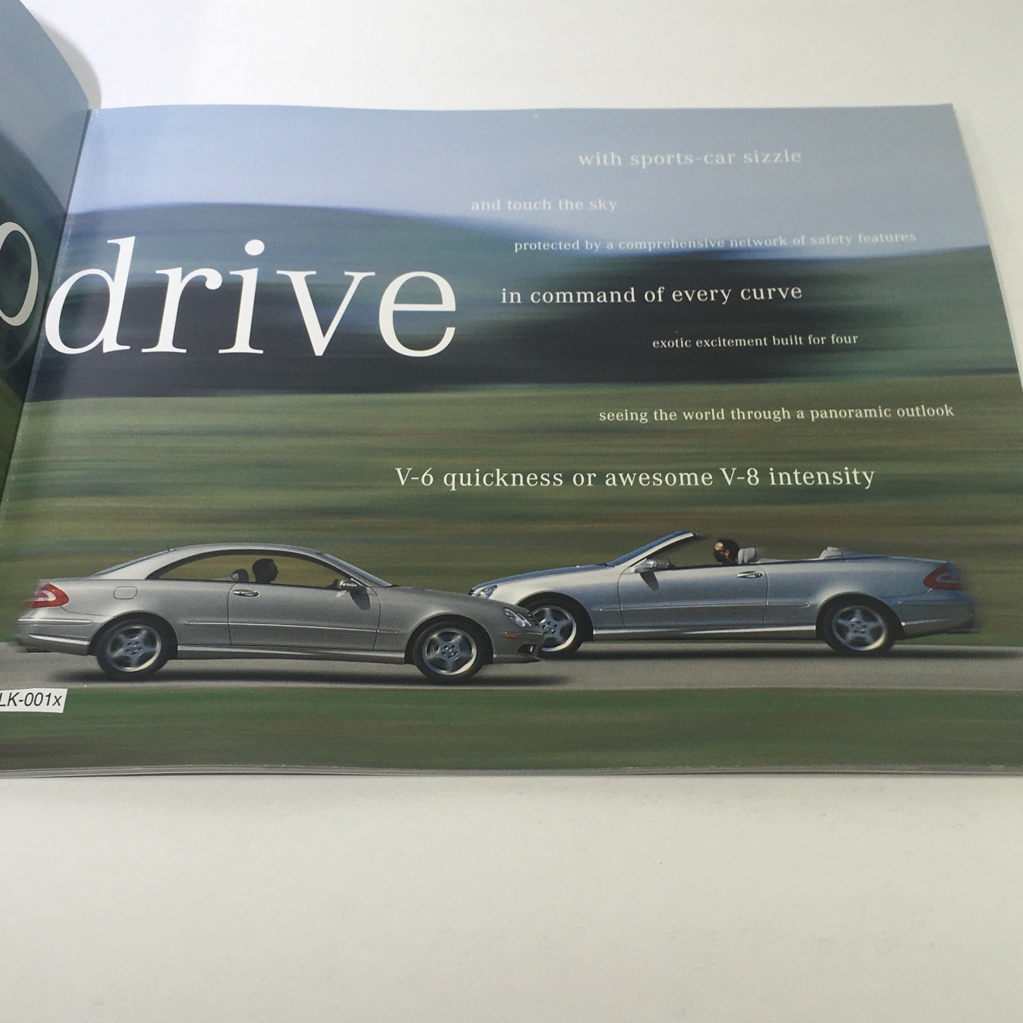 2004 Mercedes-Benz CLK-Class 320 500 55 AMG Dealership Car Auto Brochure Catalog