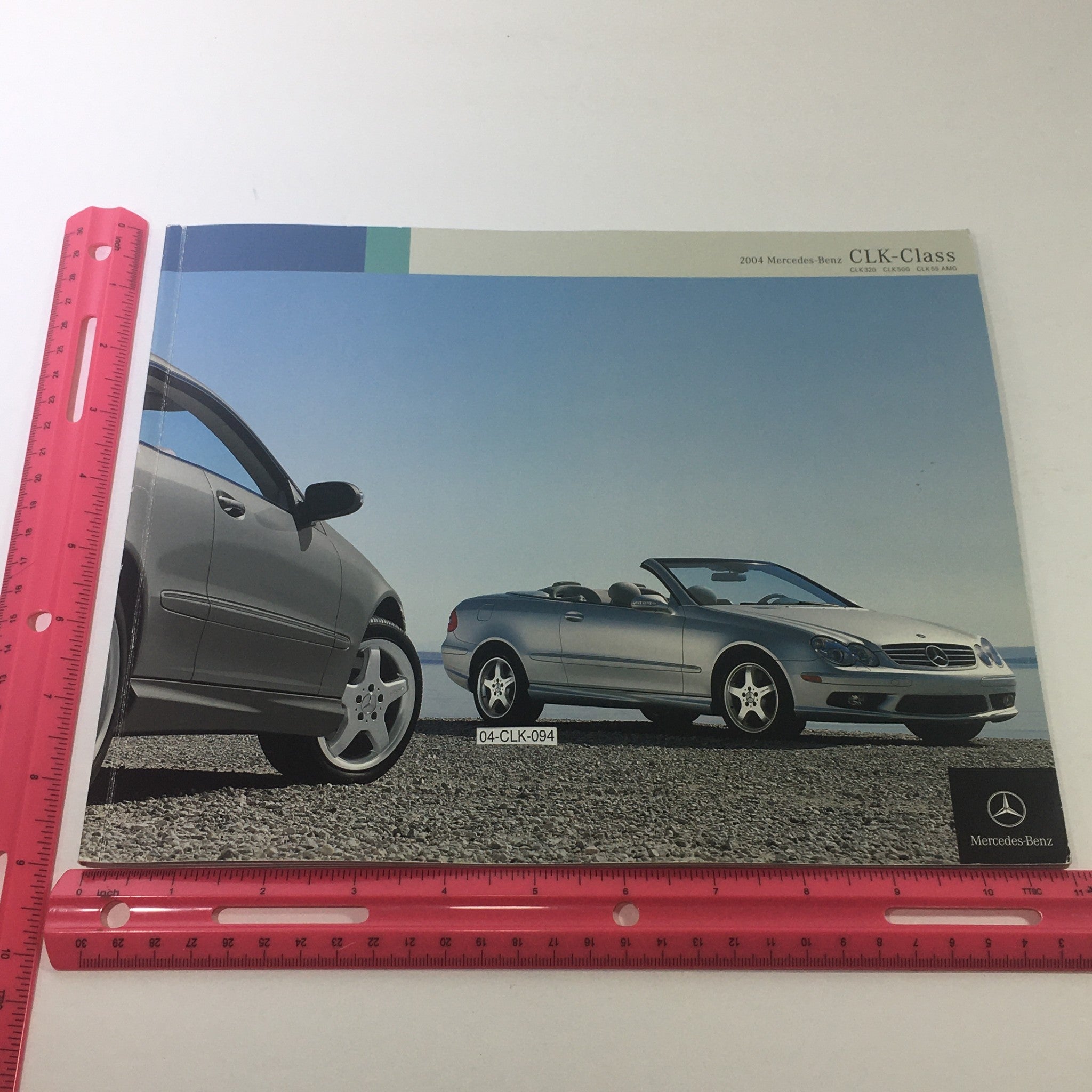 2004 Mercedes-Benz CLK-Class 320 500 55 AMG Dealership Car Auto Brochure Catalog