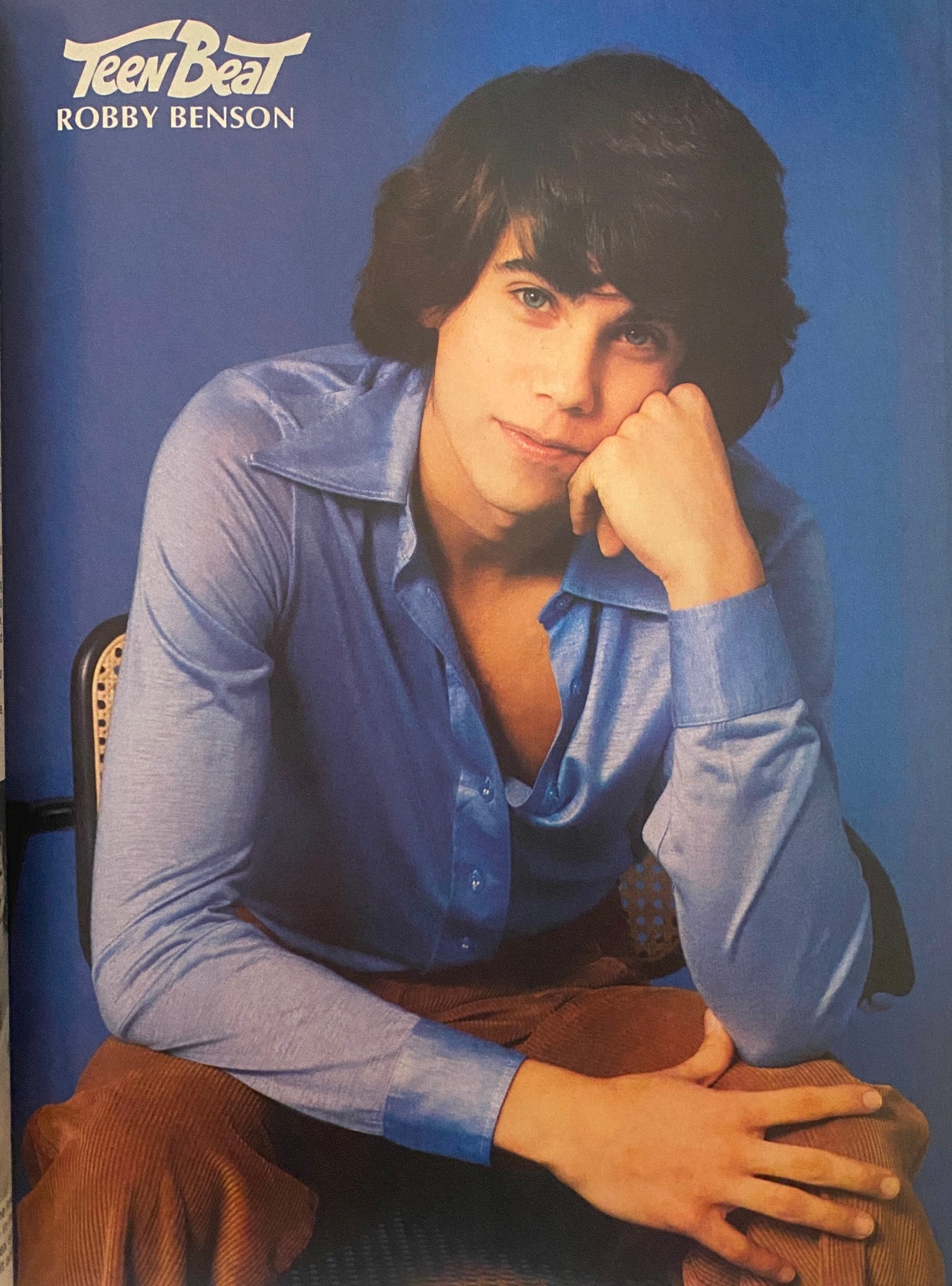 Teen Beat Magazine October 1979 Scott Baio & Leif Garrett w Poster No Label VG