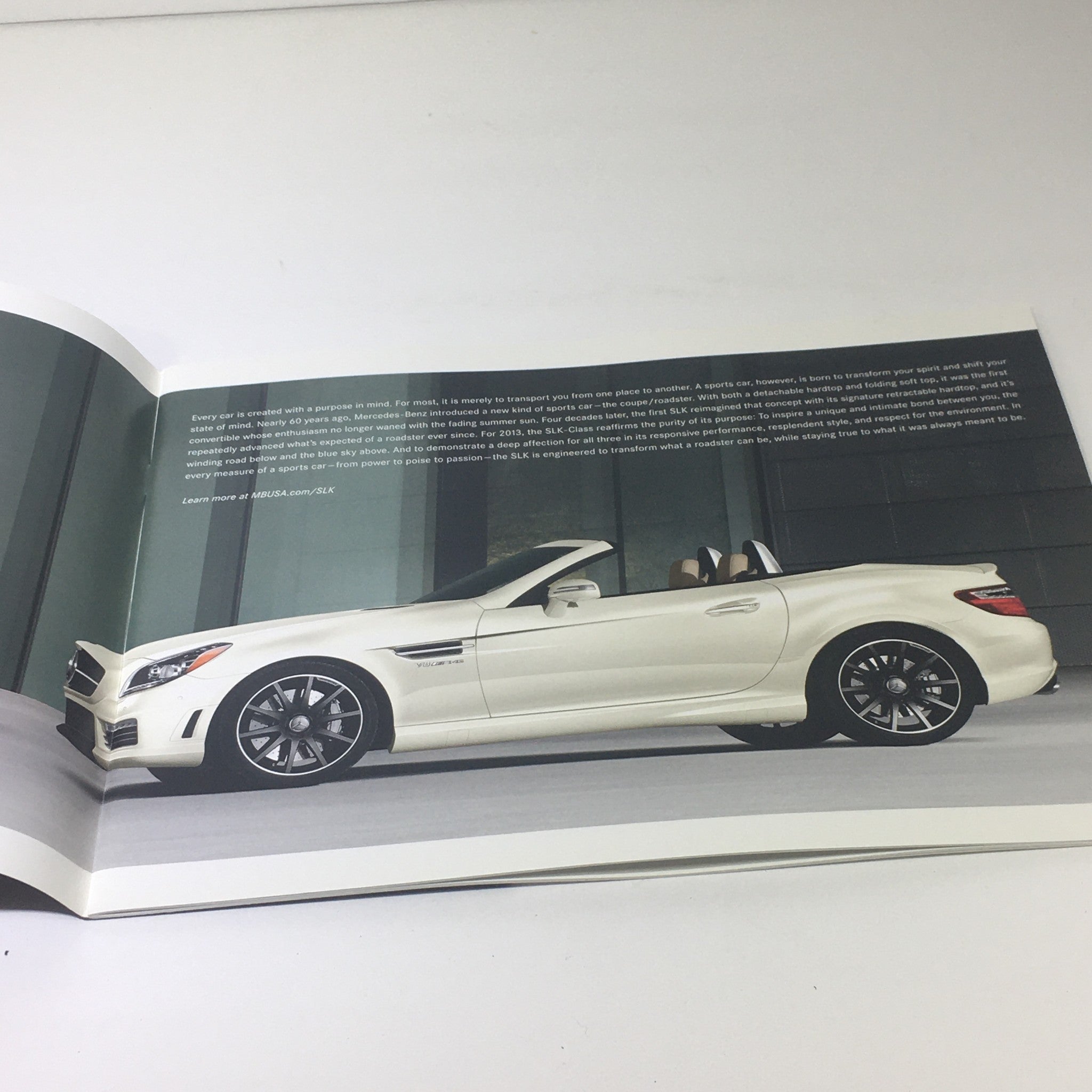 2013 Mercedes-Benz SLK-Class Dealership Car Auto Brochure Catalog