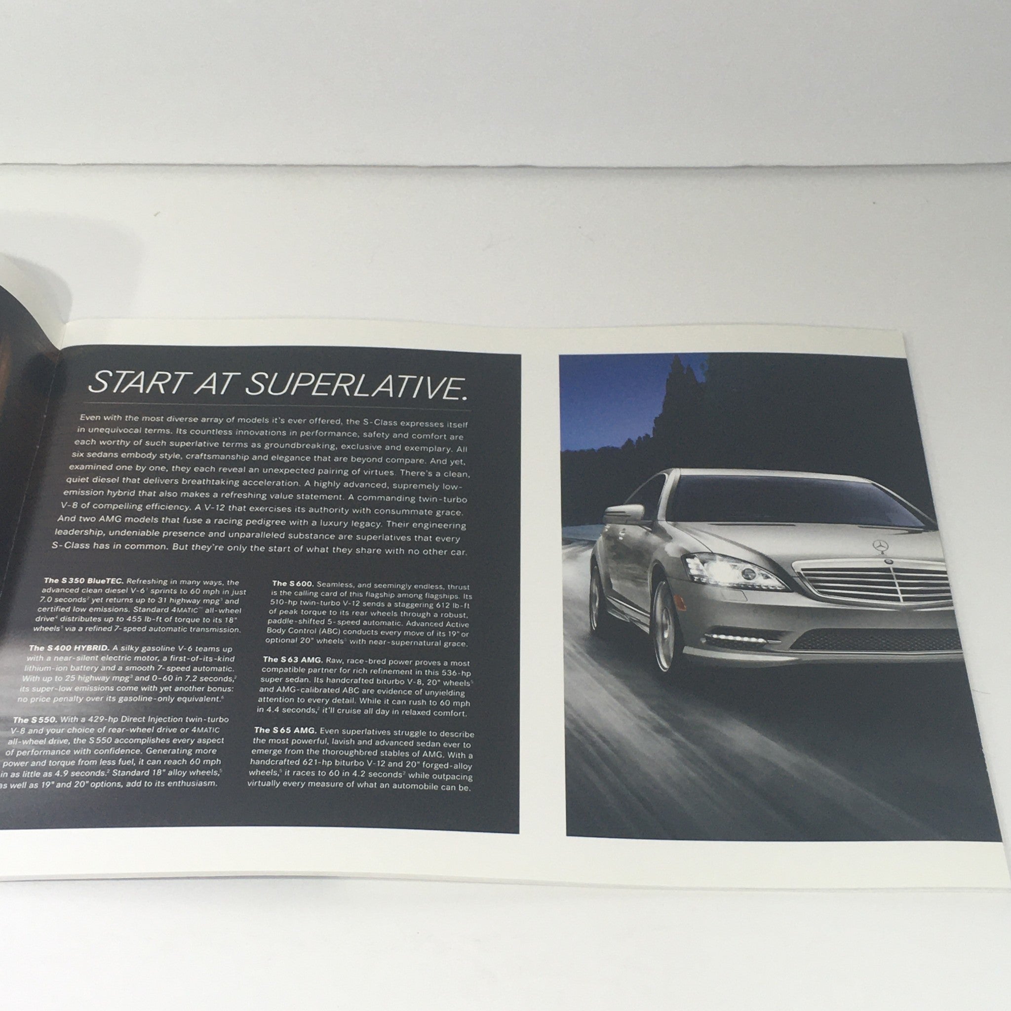 2013 Mercedes-Benz S-Class Dealership Car Auto Brochure Catalog