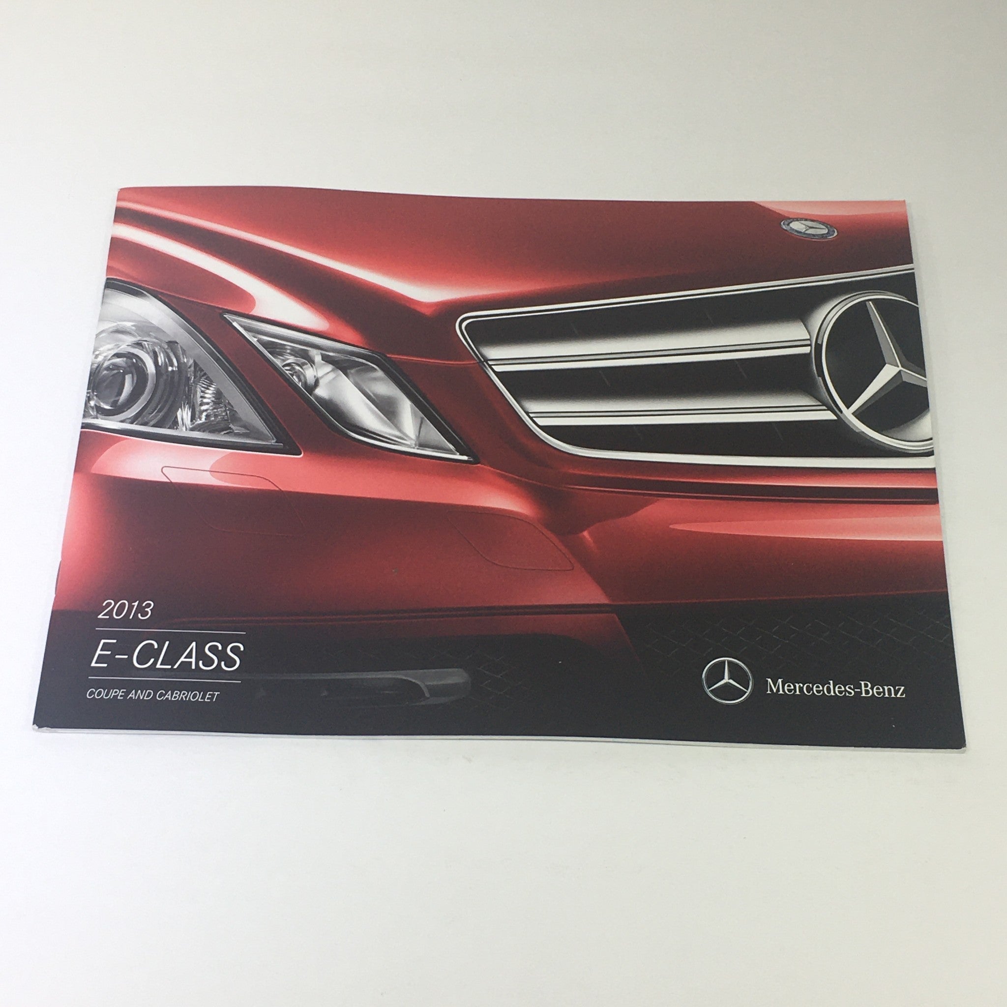 2013 Mercedes-Benz E-Class Coupe Cabriolet Dealership Car Auto Brochure Catalog