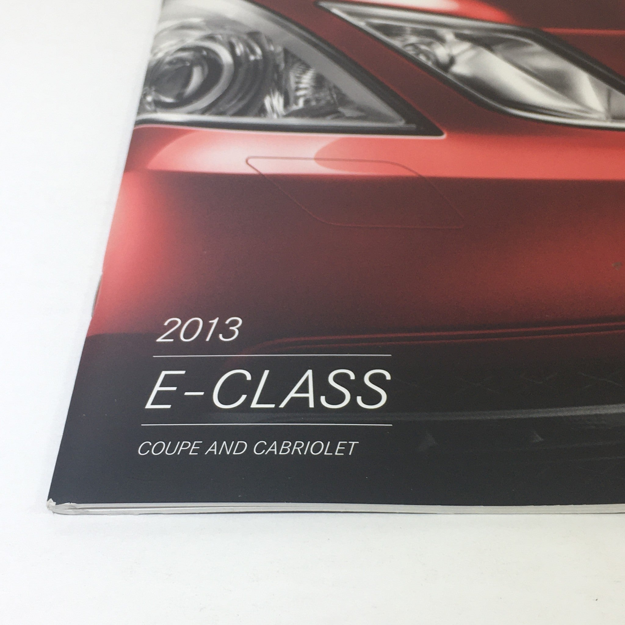 2013 Mercedes-Benz E-Class Coupe Cabriolet Dealership Car Auto Brochure Catalog