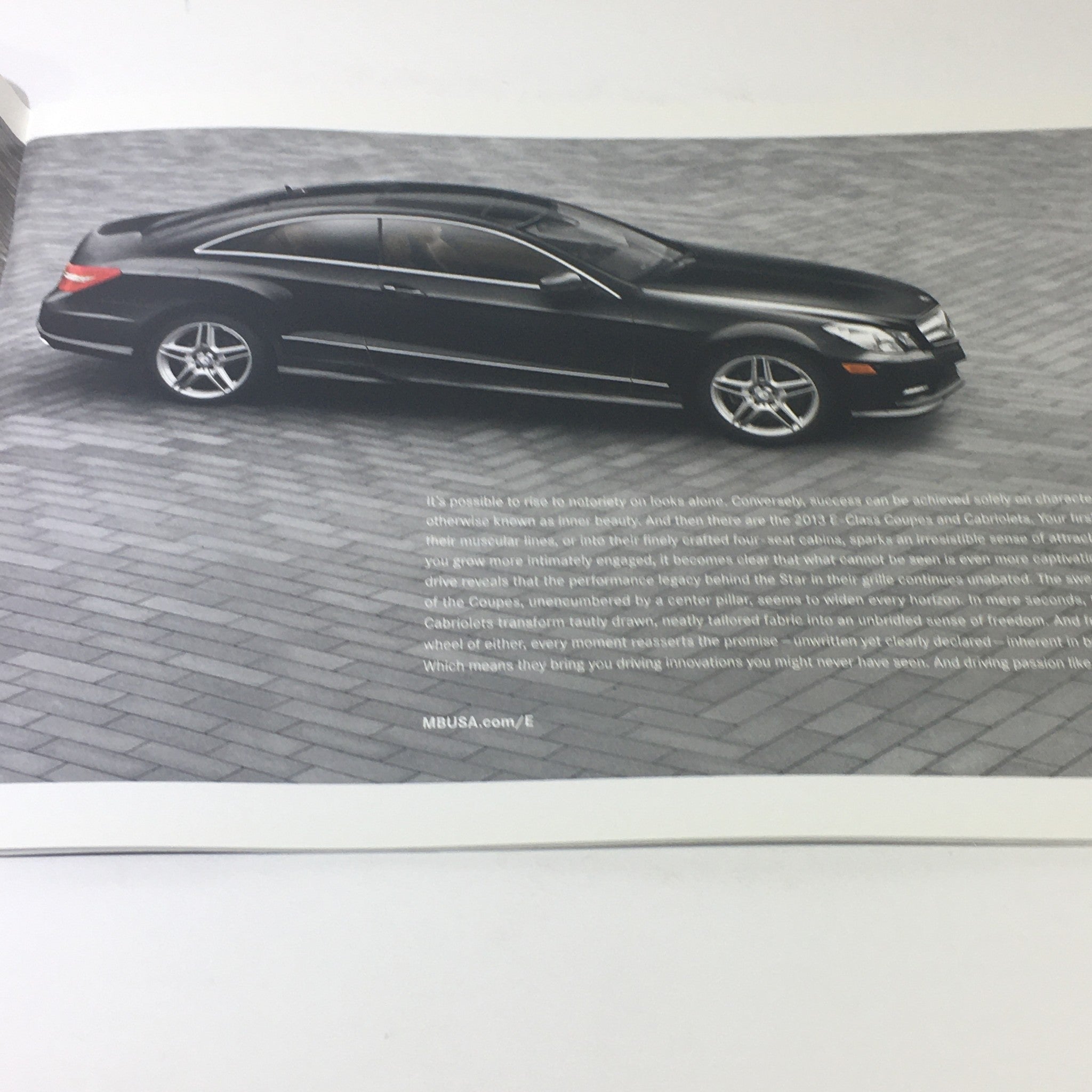 2013 Mercedes-Benz E-Class Coupe Cabriolet Dealership Car Auto Brochure Catalog