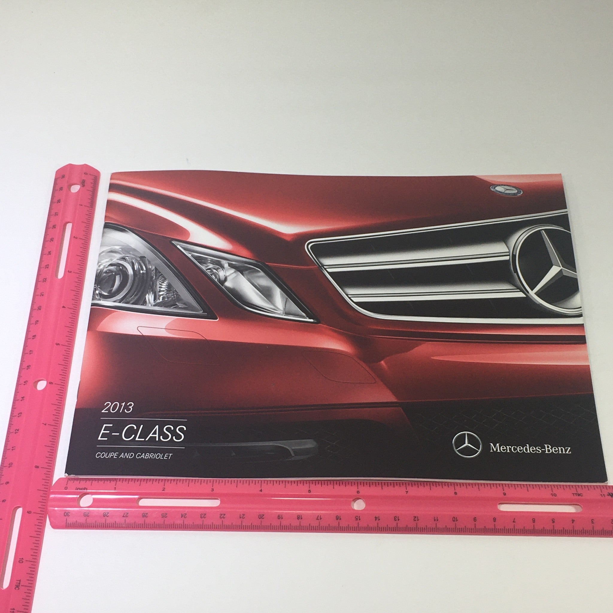 2013 Mercedes-Benz E-Class Coupe Cabriolet Dealership Car Auto Brochure Catalog